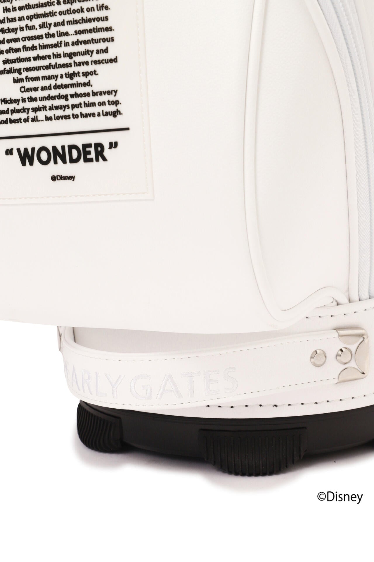 WONDER キャディバッグ <MICKEY SPECIAL COLLECTION> (46インチ対応) (UNISEX)