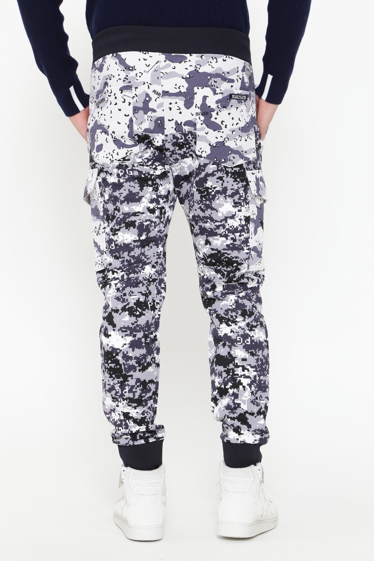 マルチカモ柄 マトラッセジャガード パンツ <マルチカモ>