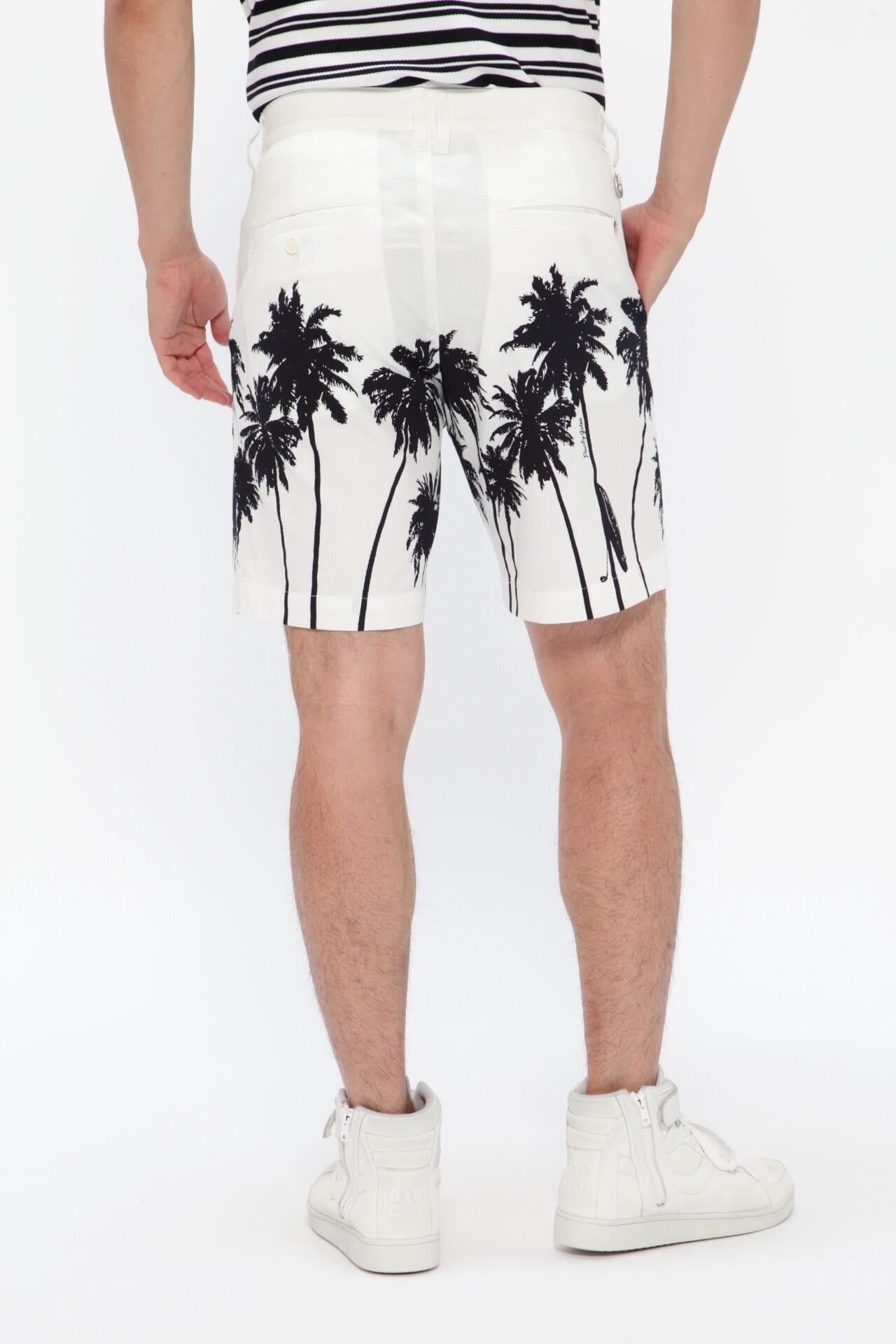 COOLMAX ショートパンツ <ヤシの木柄>