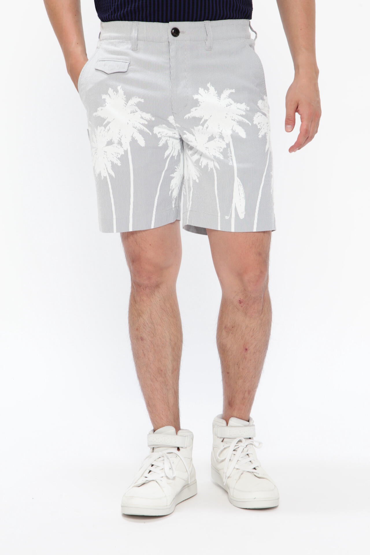COOLMAX ショートパンツ <ヤシの木柄>