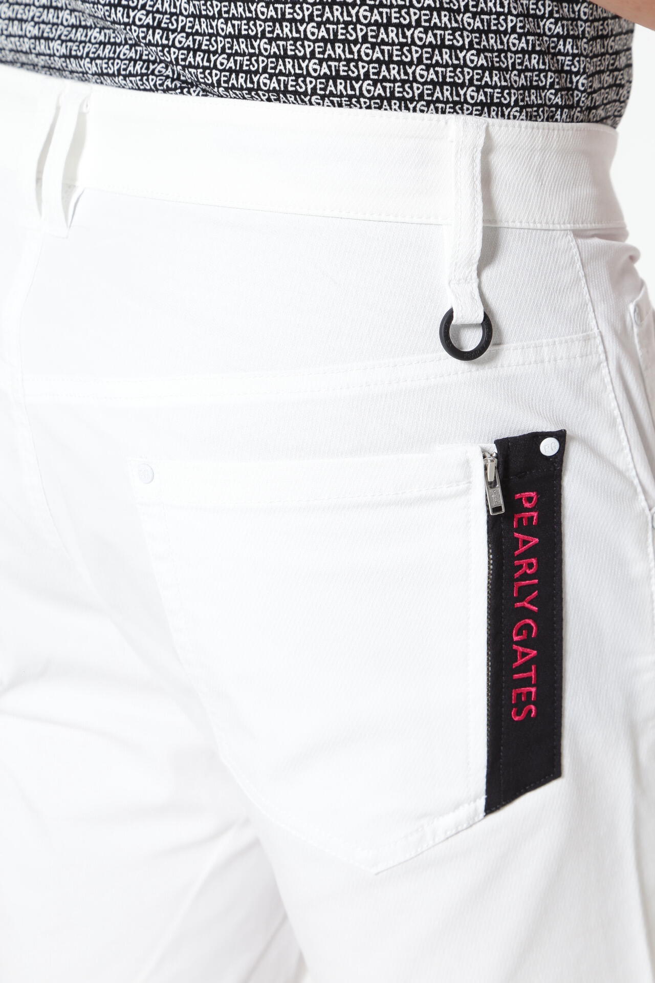 C/Peドライストレッチドビーカルゼ 5ポケットショートパンツ <Pink with BLACK>