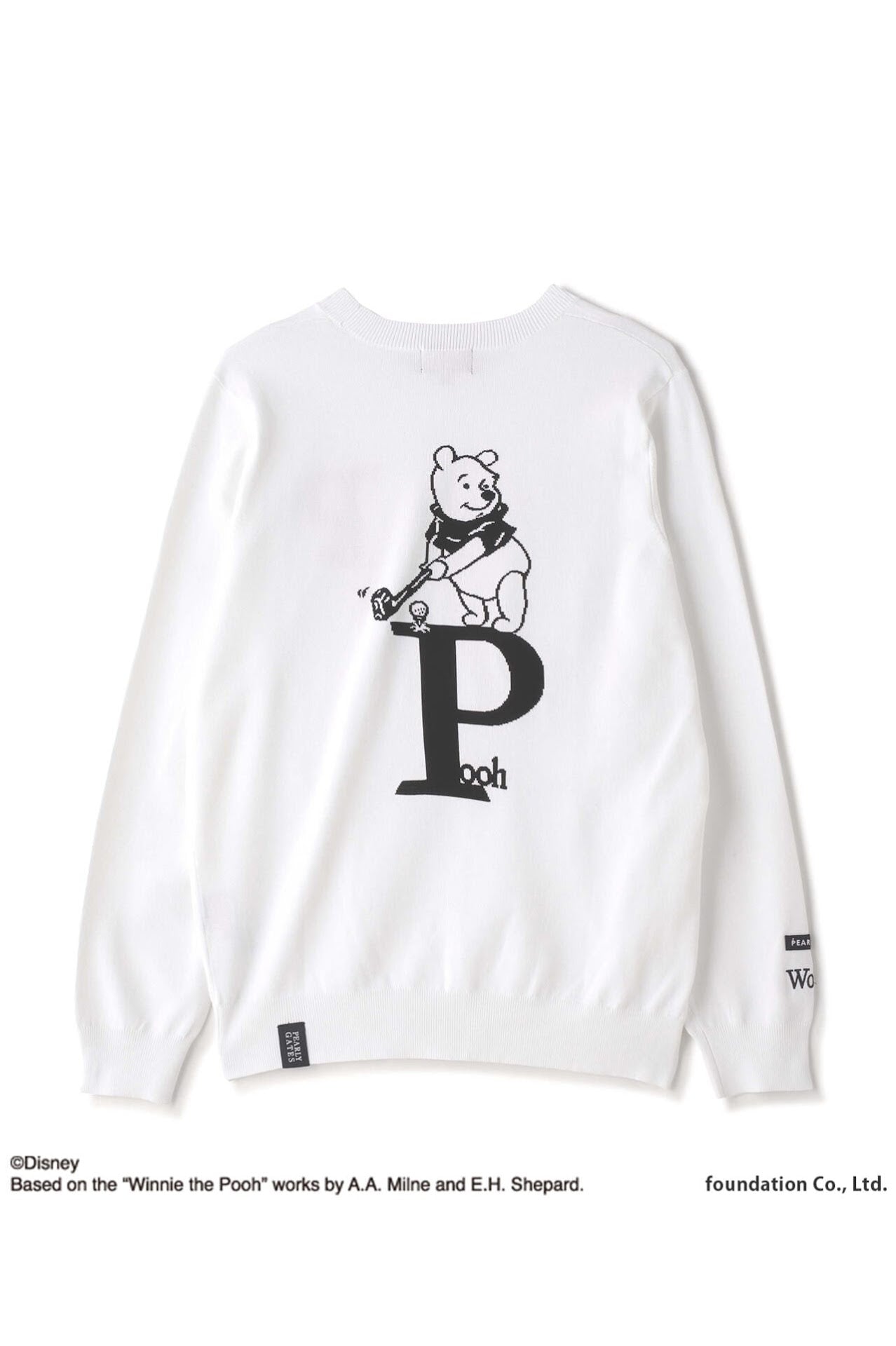プーさん PYクルーネックニットプルオーバー <Winnie the Pooh COLLECTION>