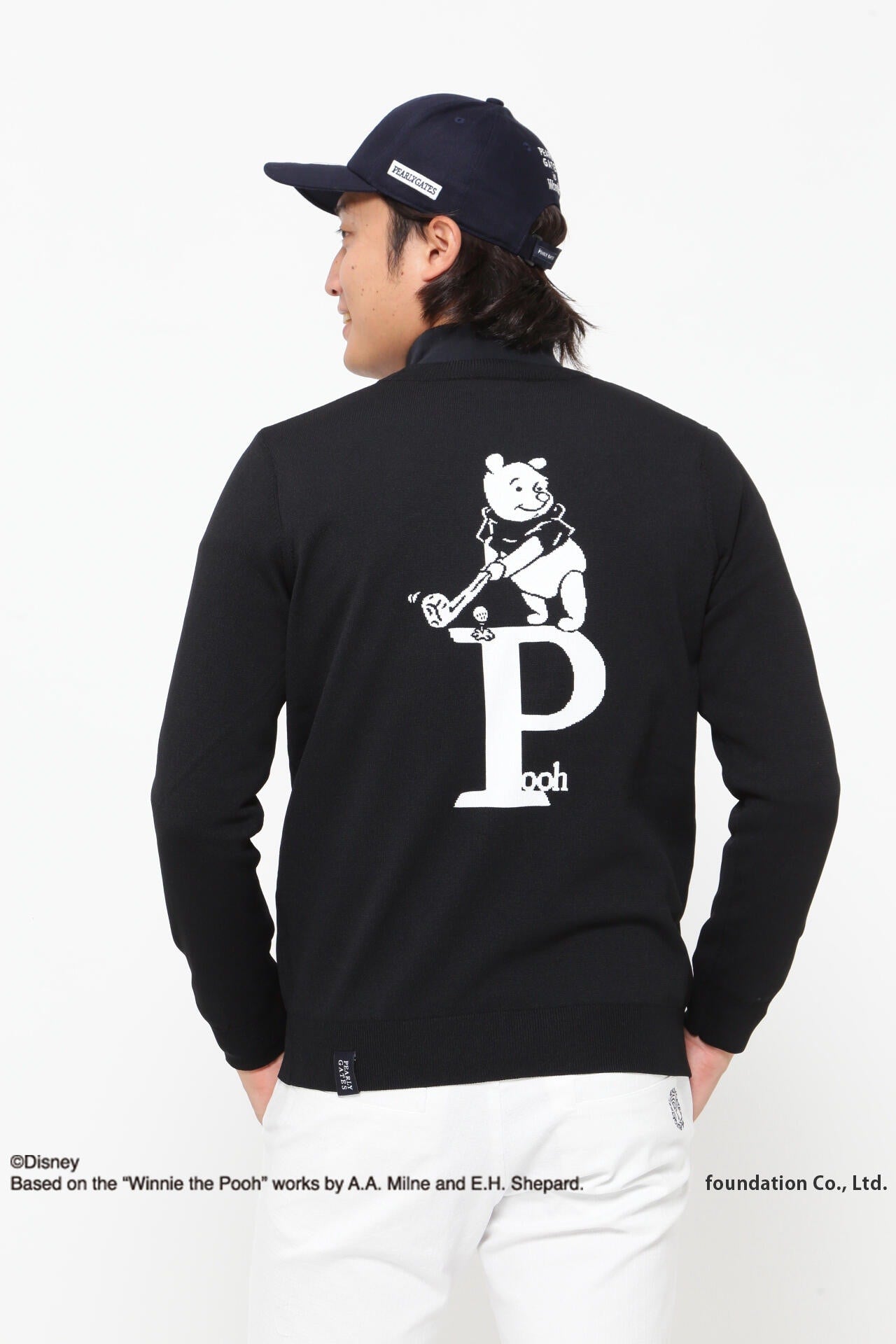 プーさん PYクルーネックニットプルオーバー <Winnie the Pooh COLLECTION>