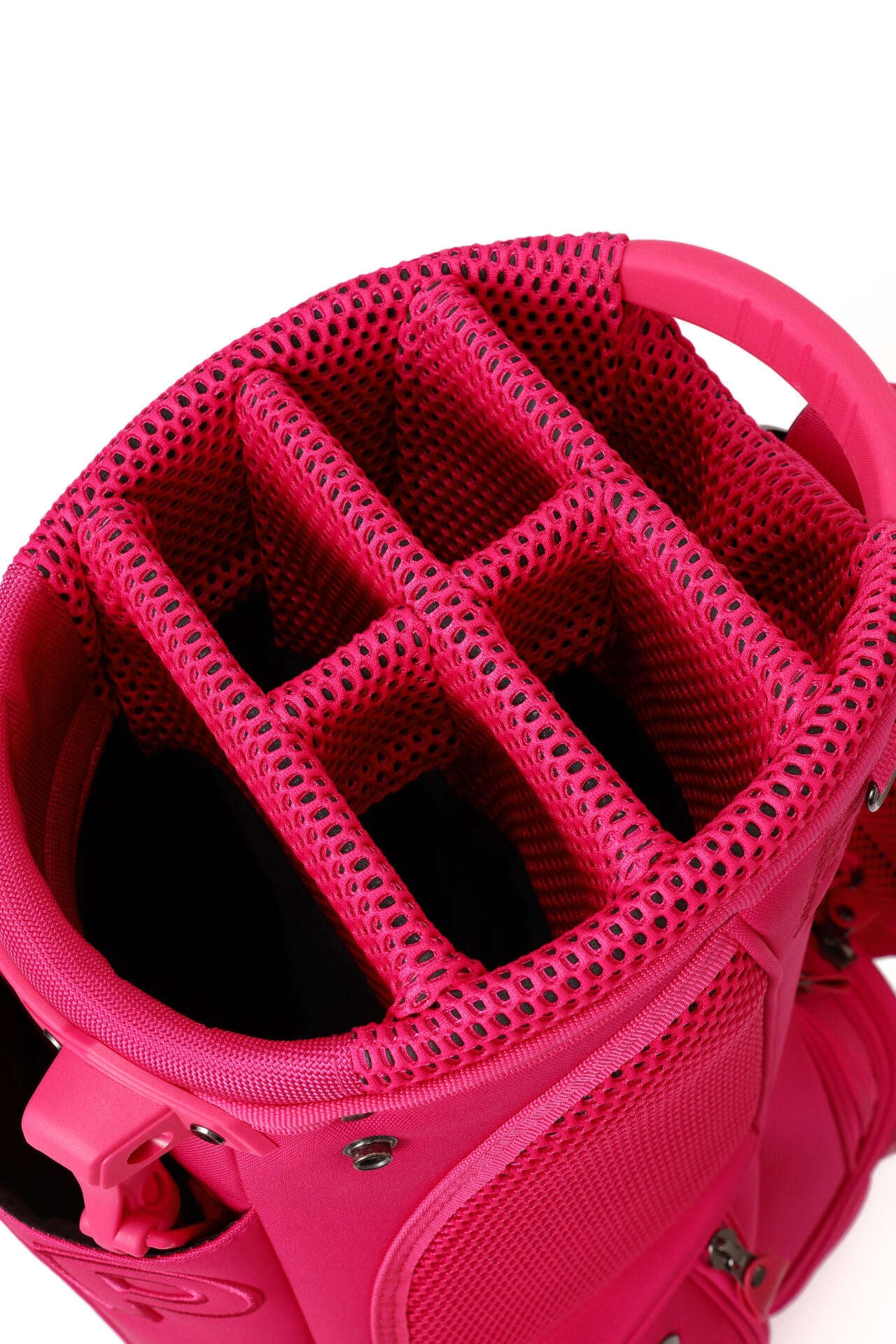 スタンド式キャディバッグ <Pink with BLACK> (46インチ対応) (UNISEX)