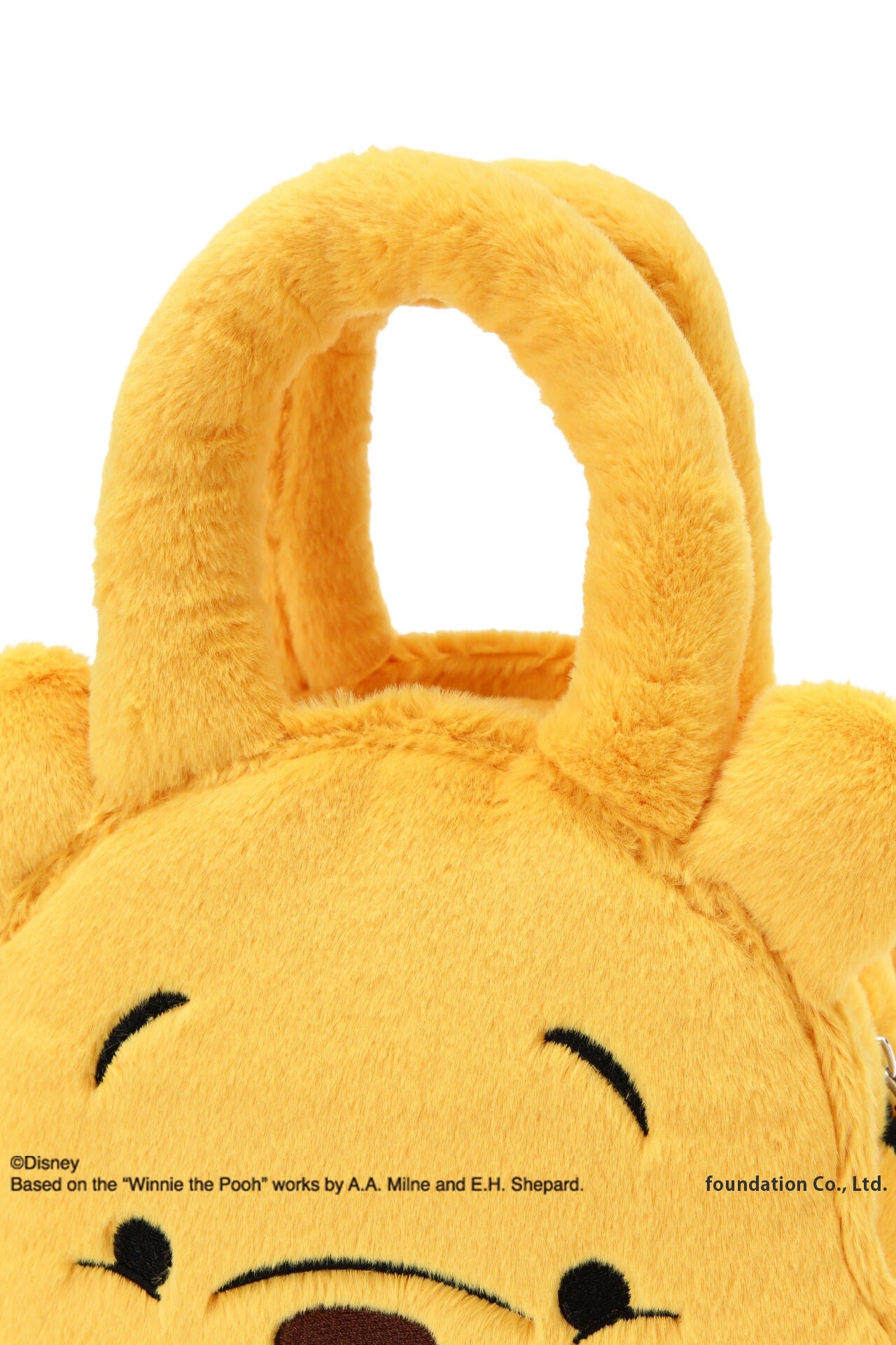 プーさんフェイクファーカートバッグ <Winnie the Pooh COLLECTION> (UNISEX)