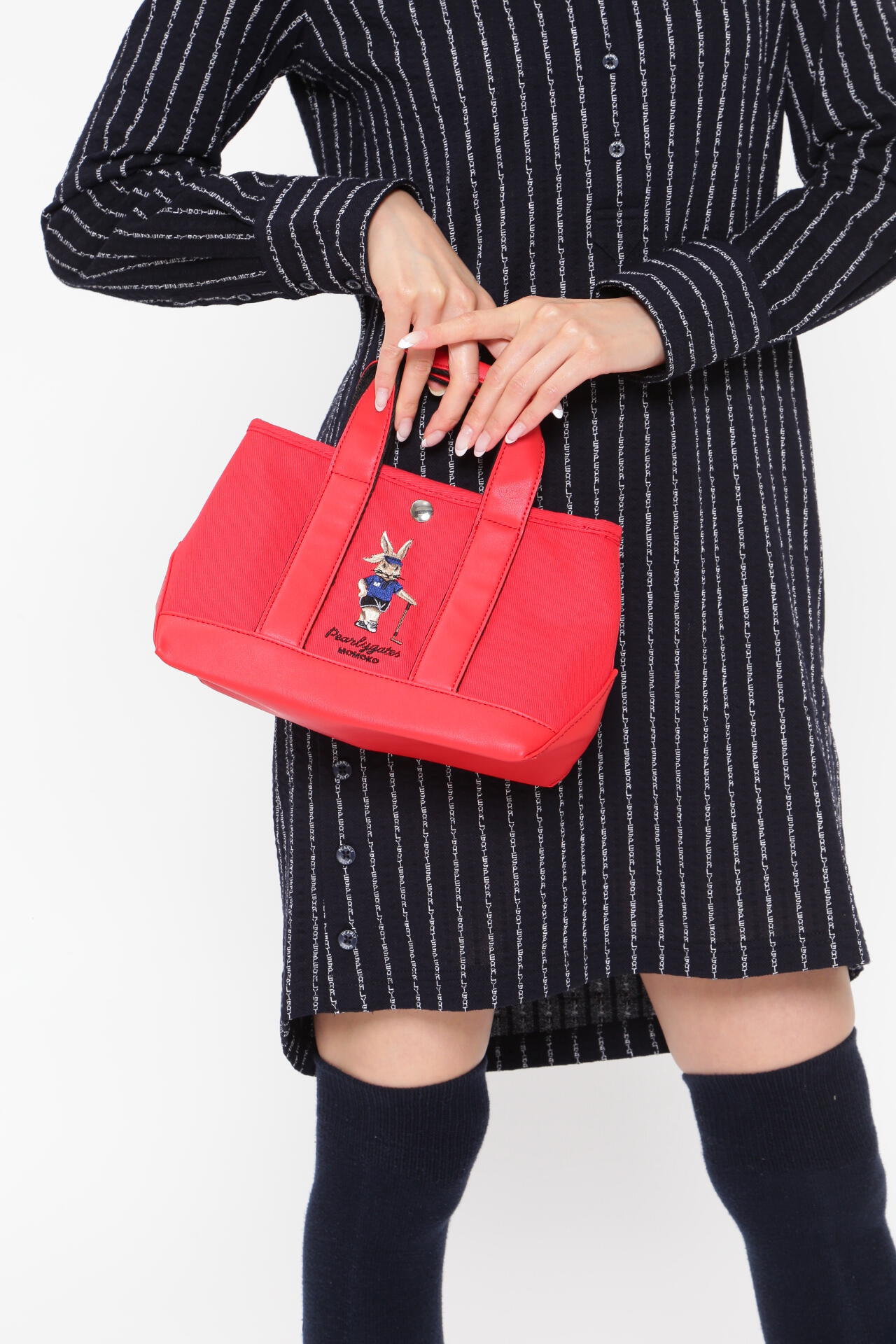 カートバッグ <トラッドラビット> <MOMOKO UEDA SPECIAL COLLECTION> (UNISEX)