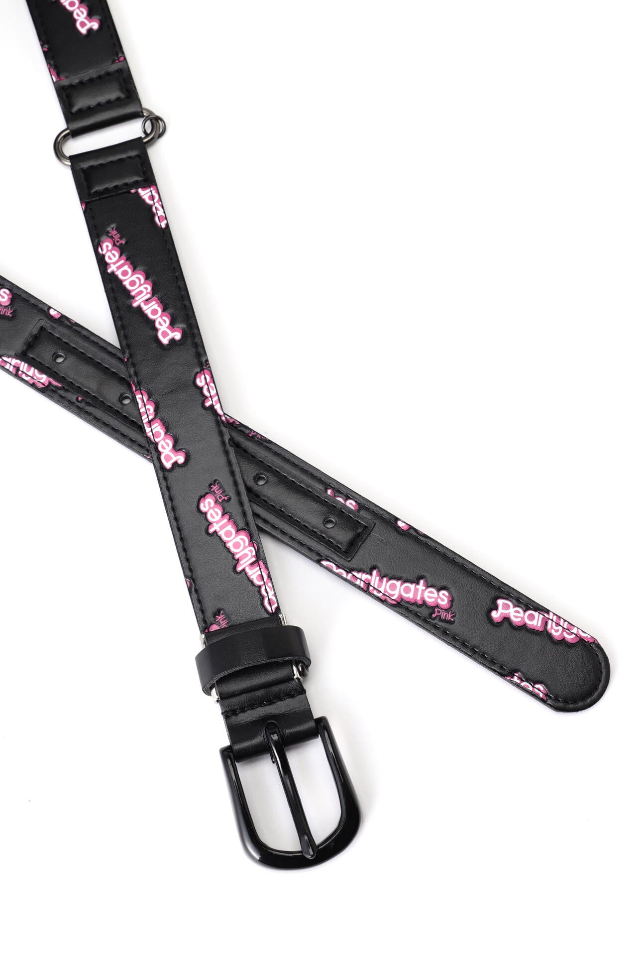 細ベルト <Pink with BLACK> (LADIES)