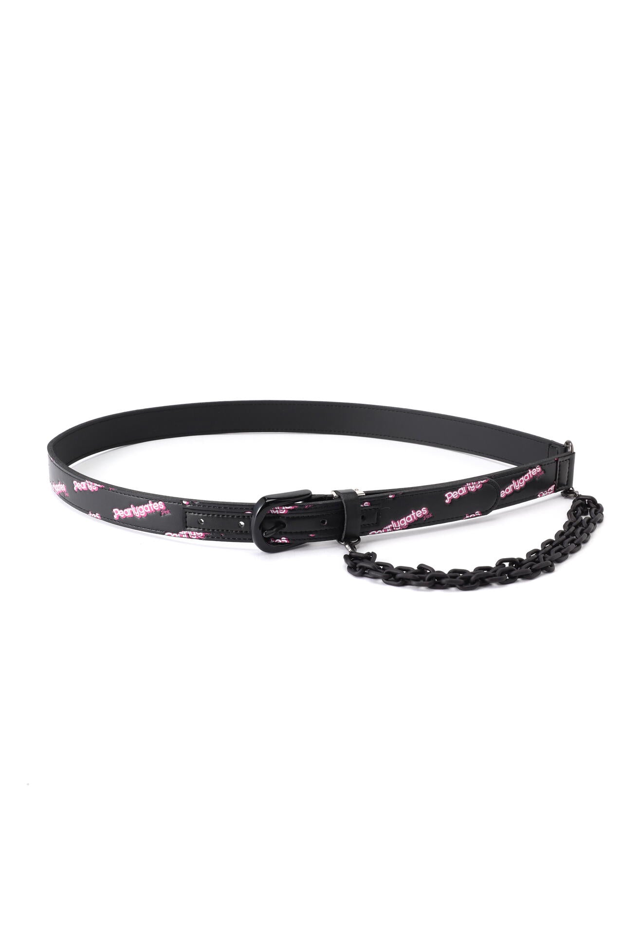 細ベルト <Pink with BLACK> (LADIES)