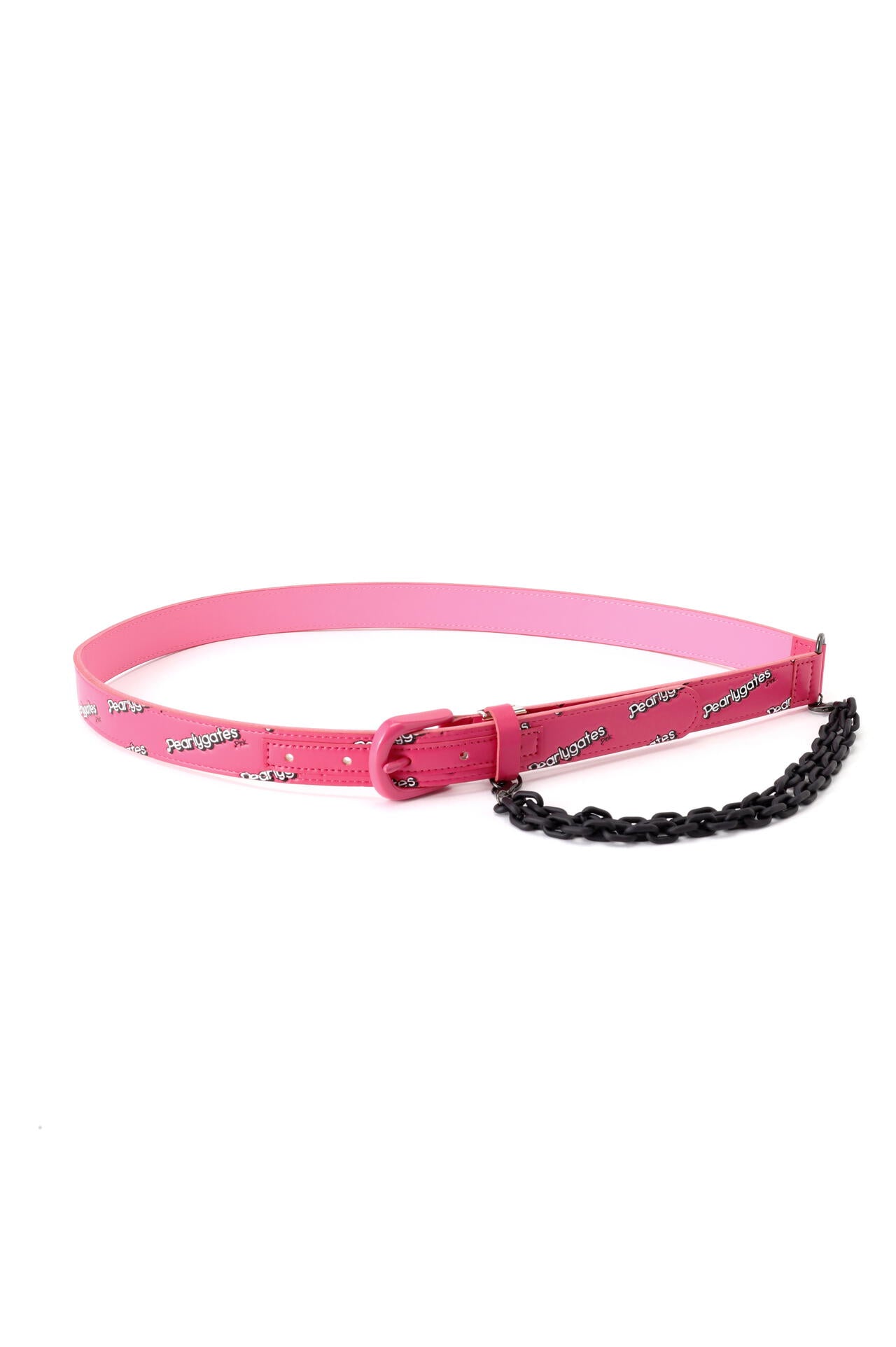 細ベルト <Pink with BLACK> (LADIES)