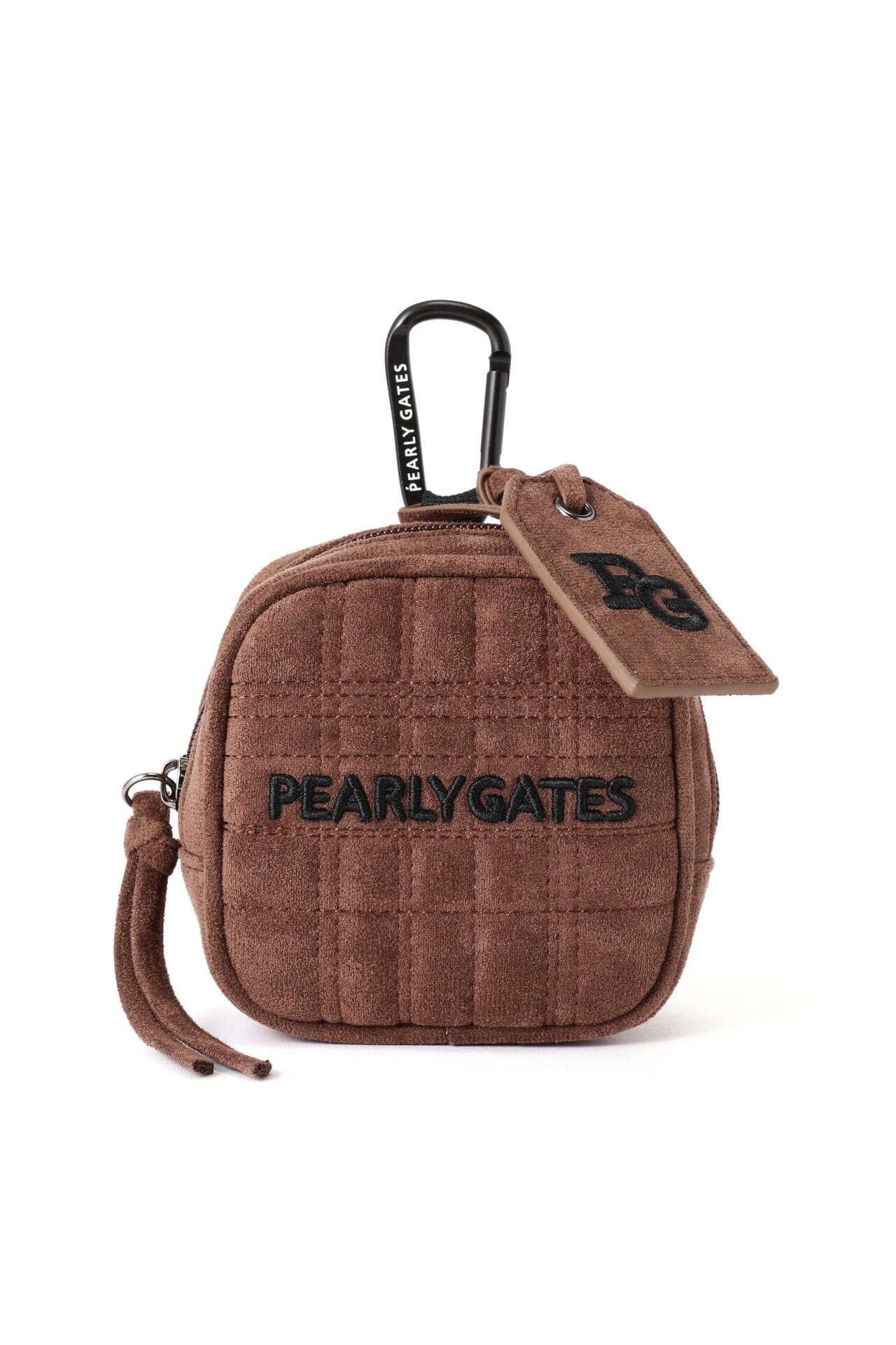 スウェード調ボールポーチ (UNISEX) | PEARLY GATES（パーリーゲイツ