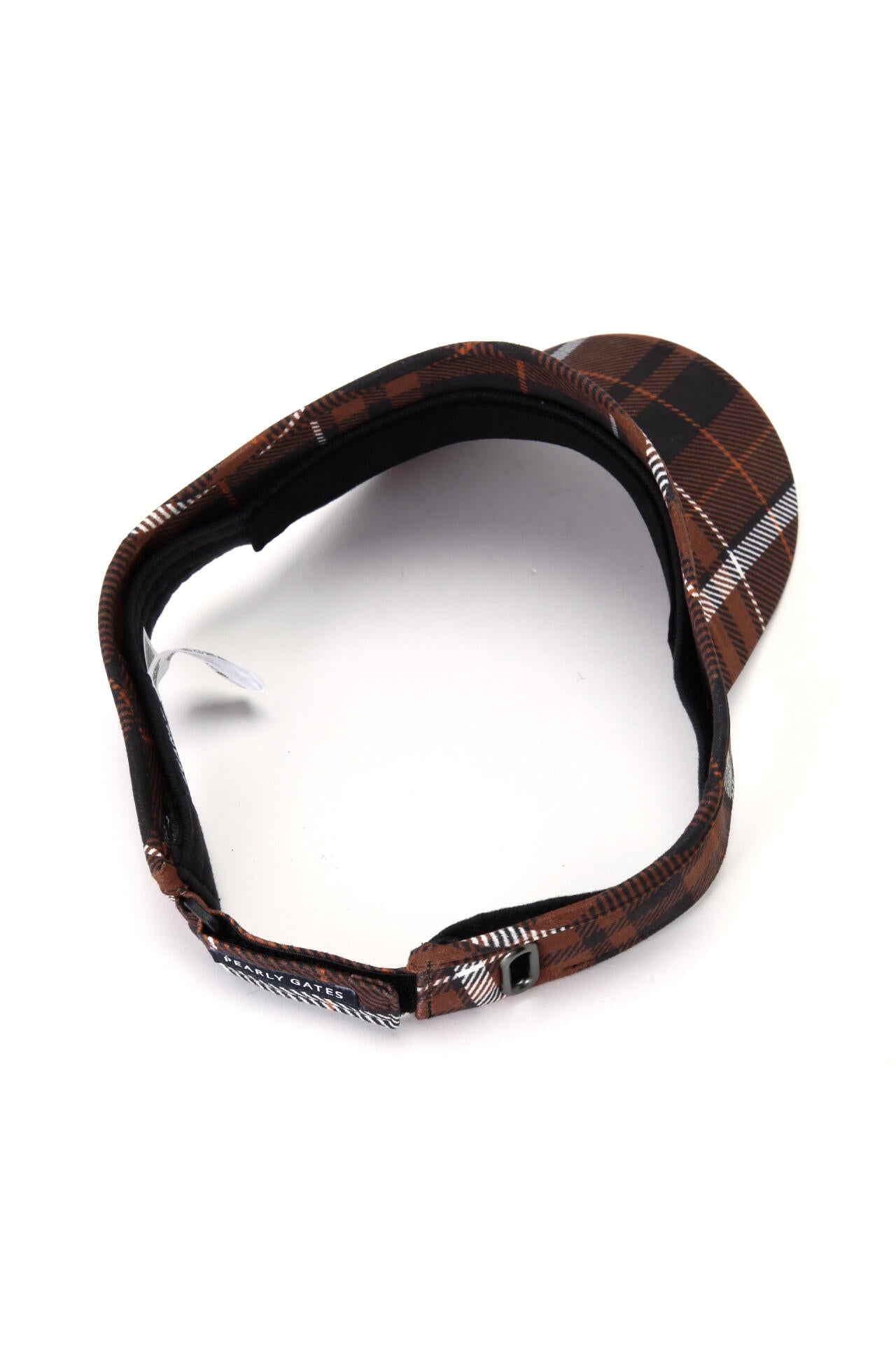 チェック柄 バイザー <CHECKシリーズ> (UNISEX)