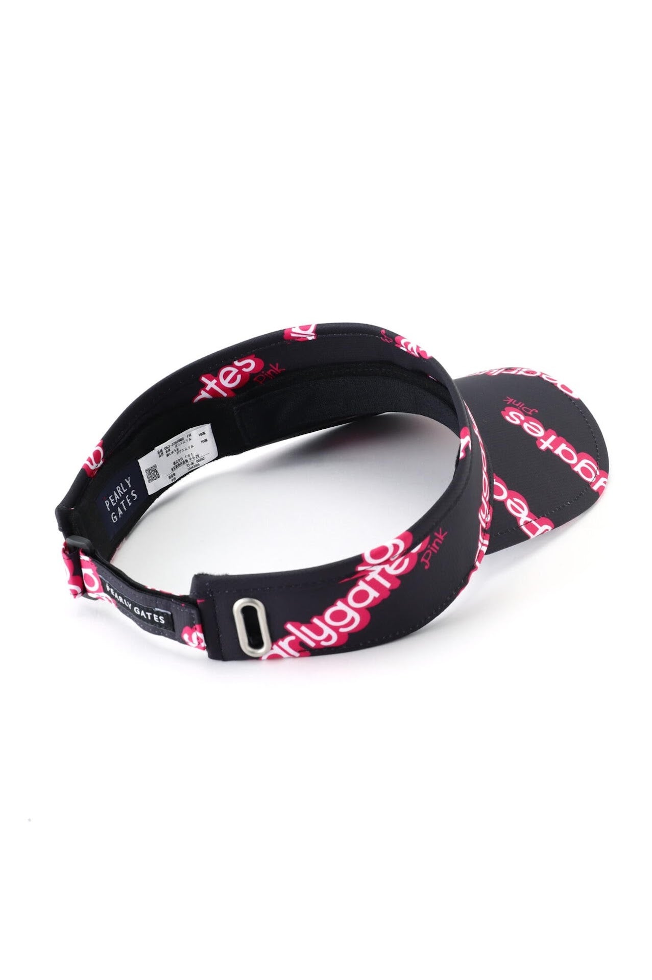 バイザー <Pink with BLACK> (UNISEX)