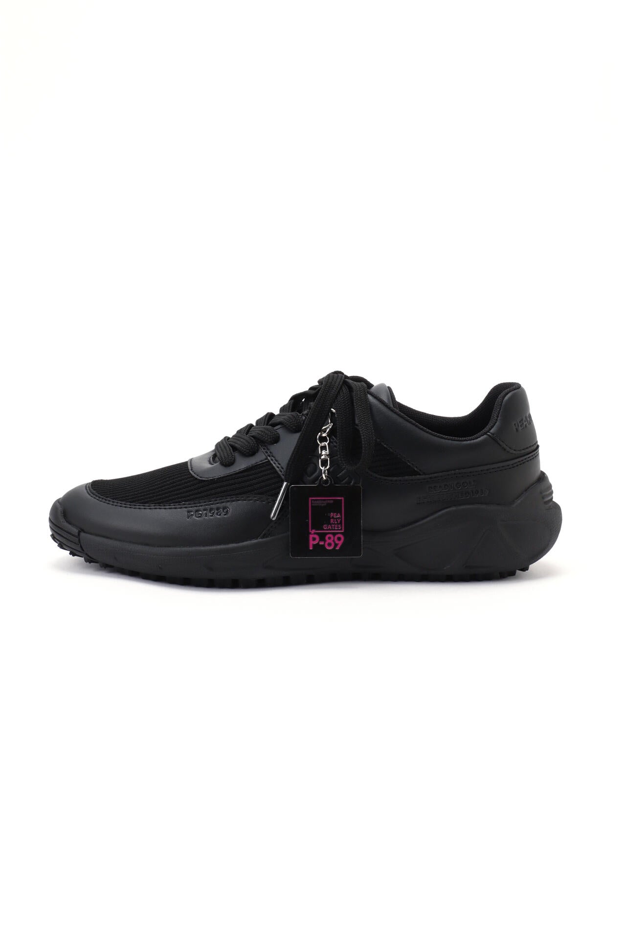 PINK ローカットスパイクレス ゴルフシューズ <Pink with BLACK> (MENS)