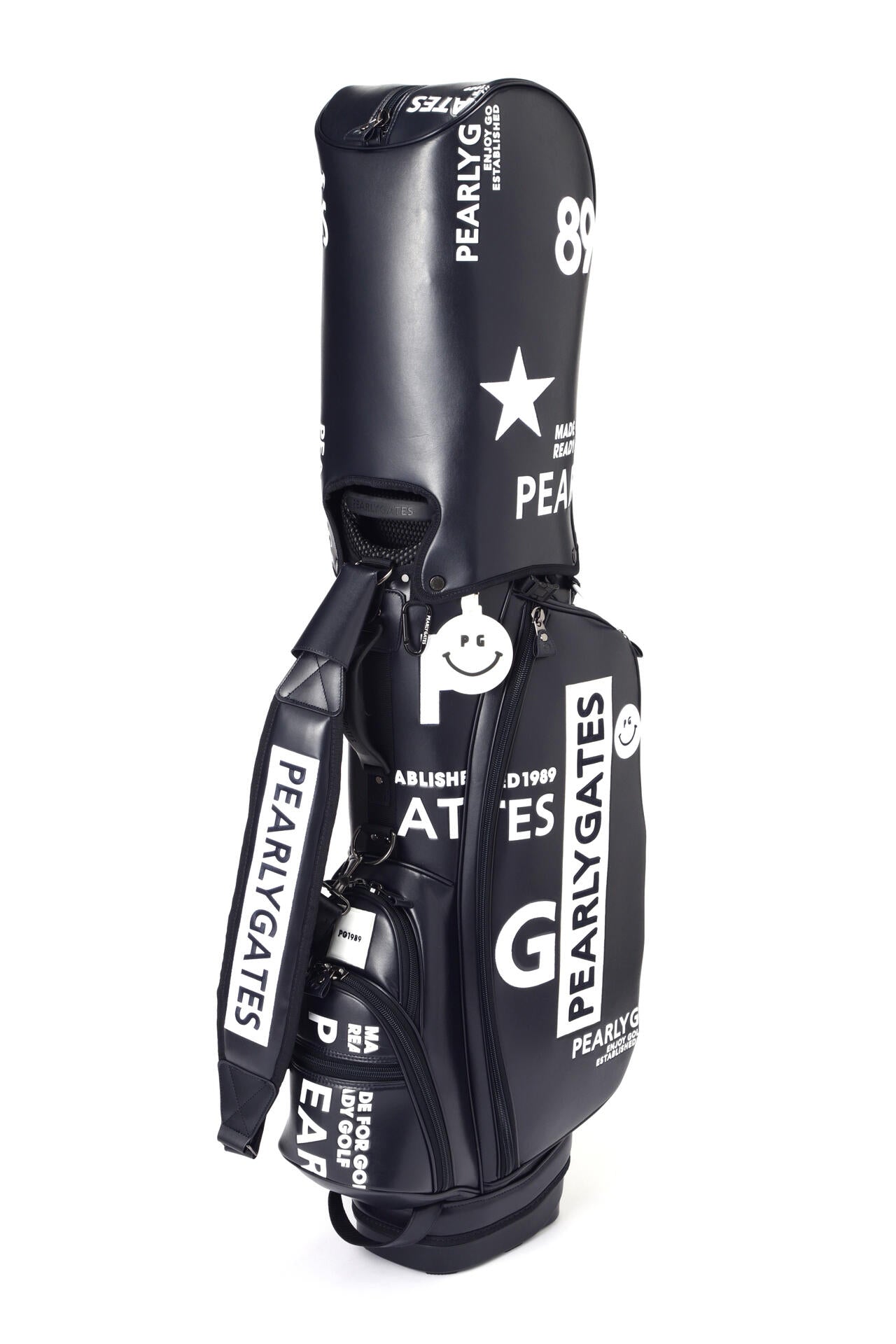 【定番】合皮スタンド式 キャディバッグ (46インチ対応) (UNISEX)