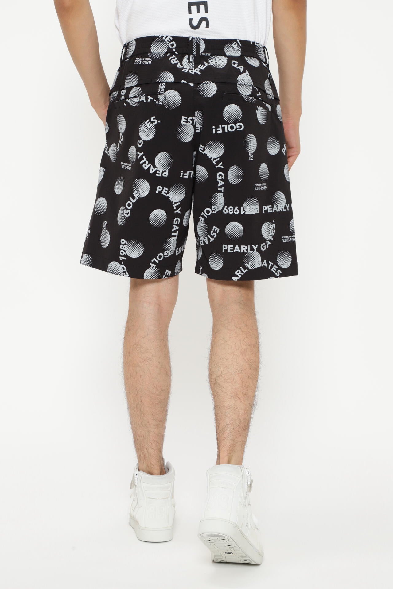 CORDURAリップストップ2WAY撥水 ショートパンツ <GOLFロゴ柄>