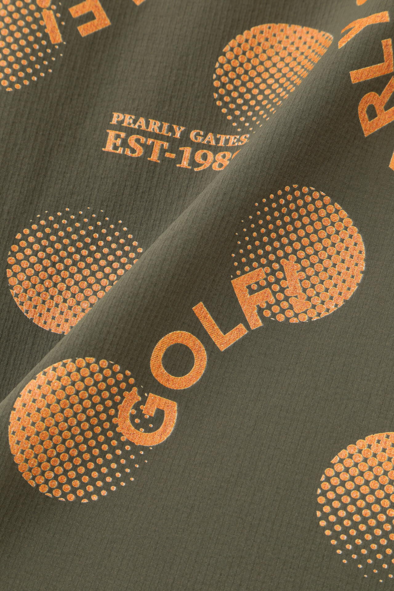 CORDURAリップストップ2WAY撥水 ショートパンツ <GOLFロゴ柄>