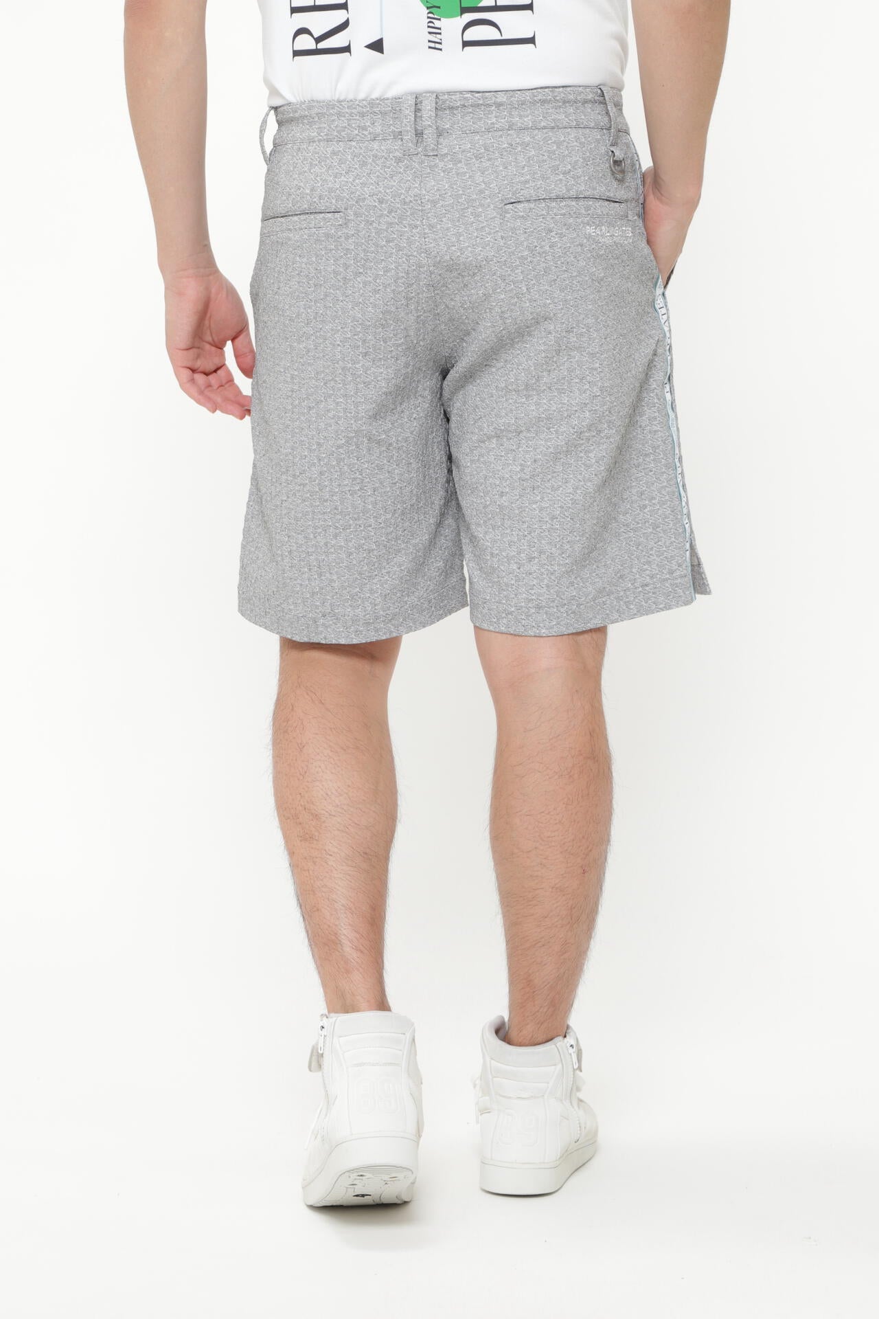 ポリエステルストレッチチドリジャガード ショートパンツ