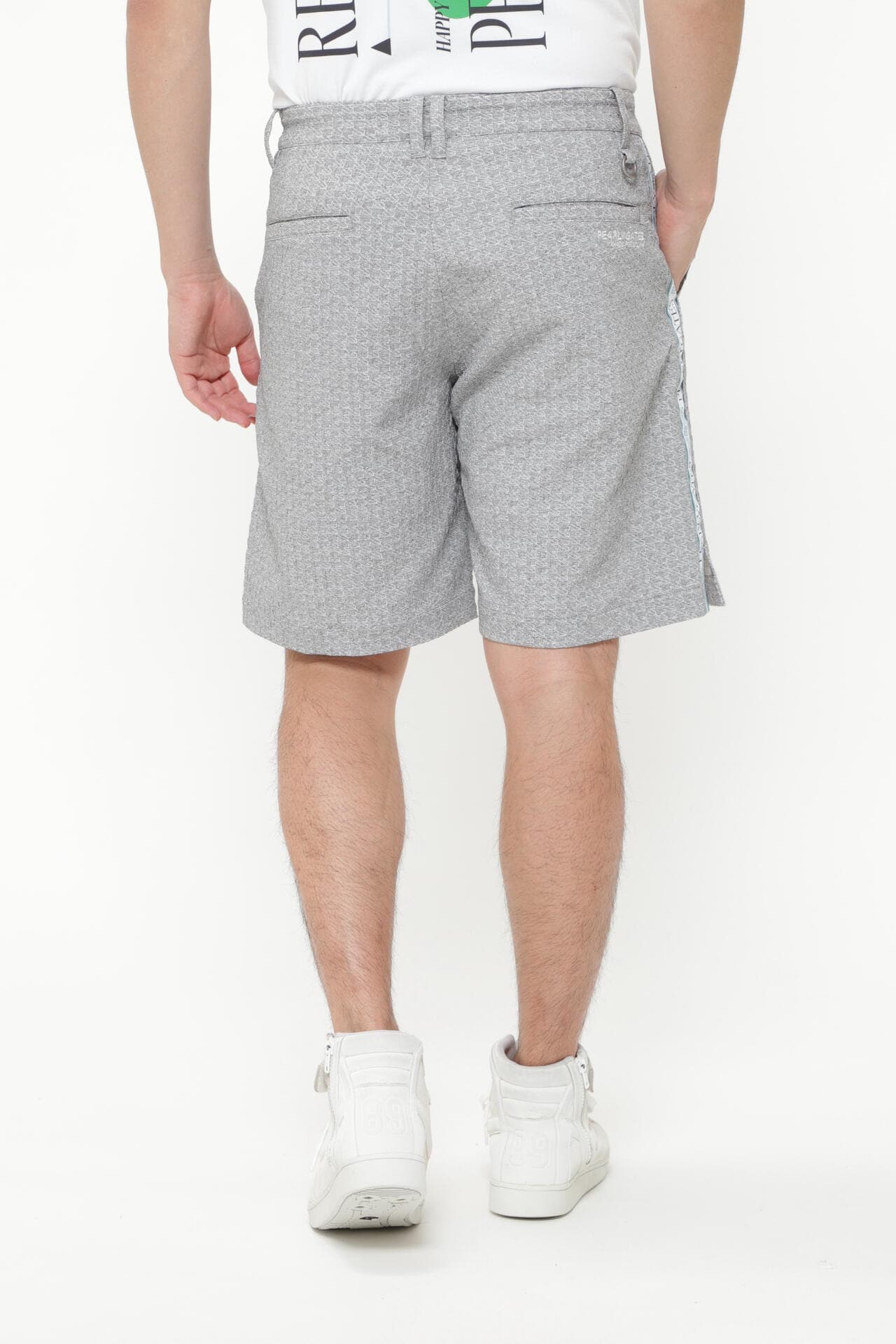 ポリエステルストレッチチドリジャガード ショートパンツ