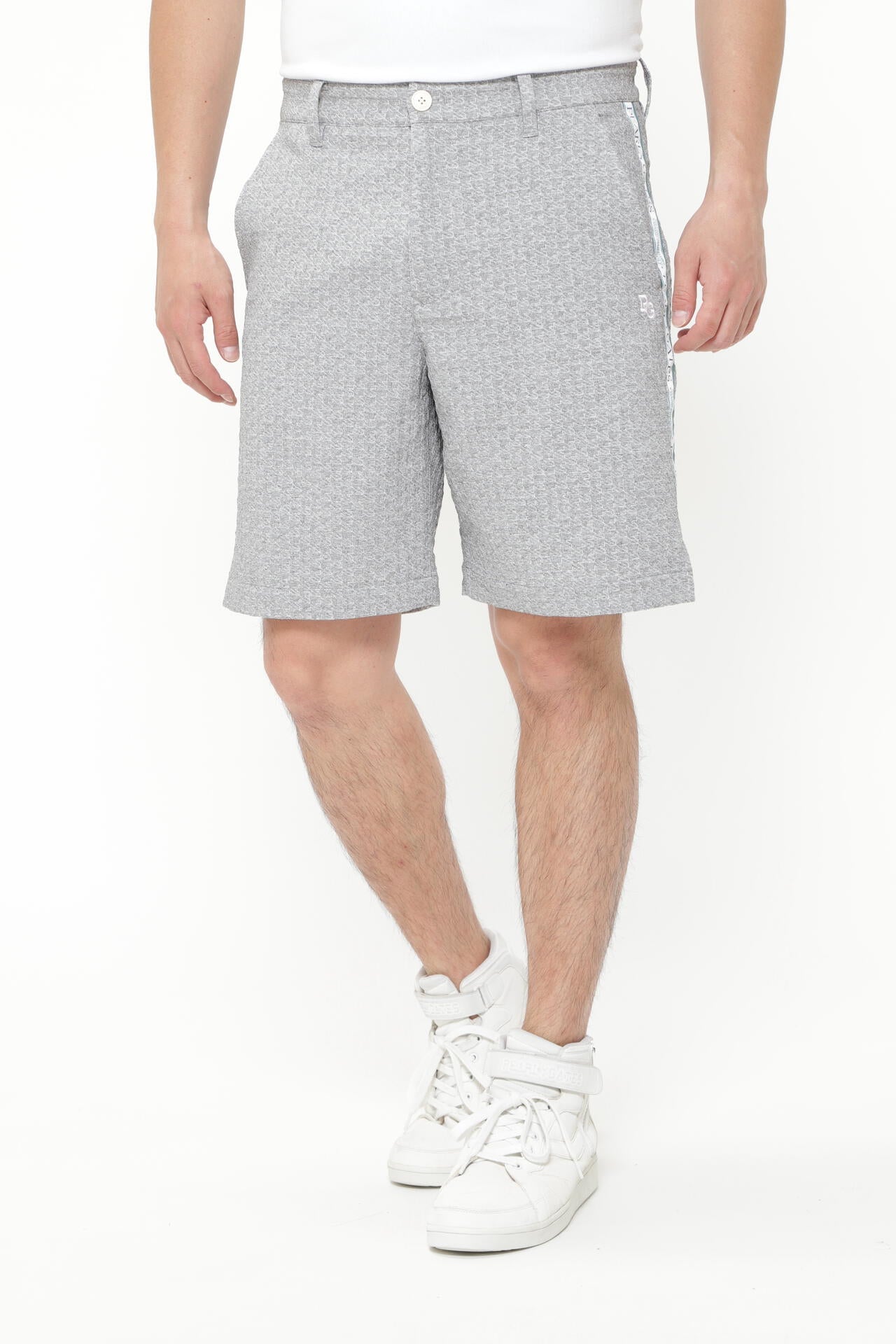 ポリエステルストレッチチドリジャガード ショートパンツ