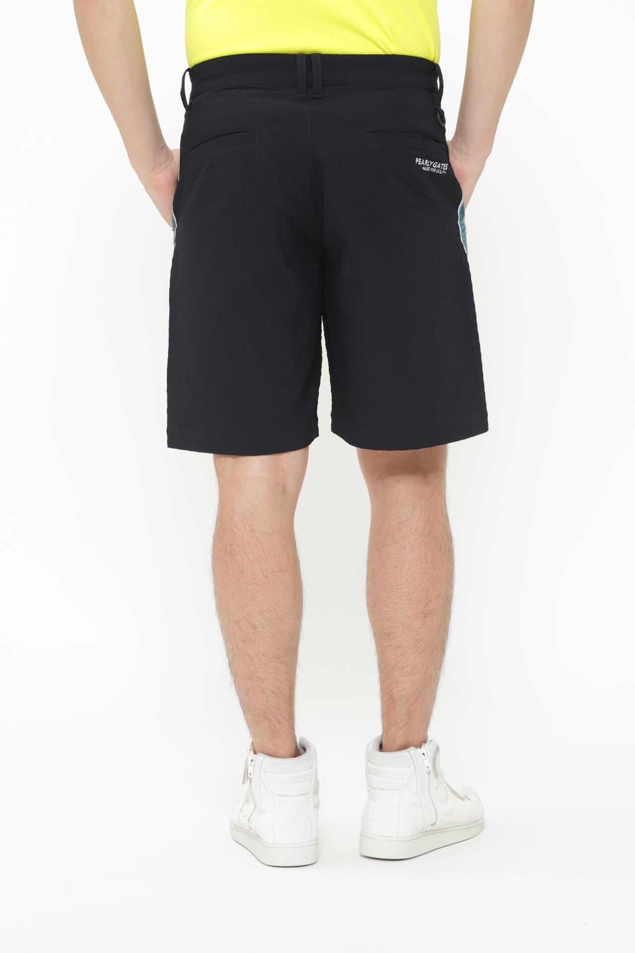 ポリエステルストレッチチドリジャガード ショートパンツ