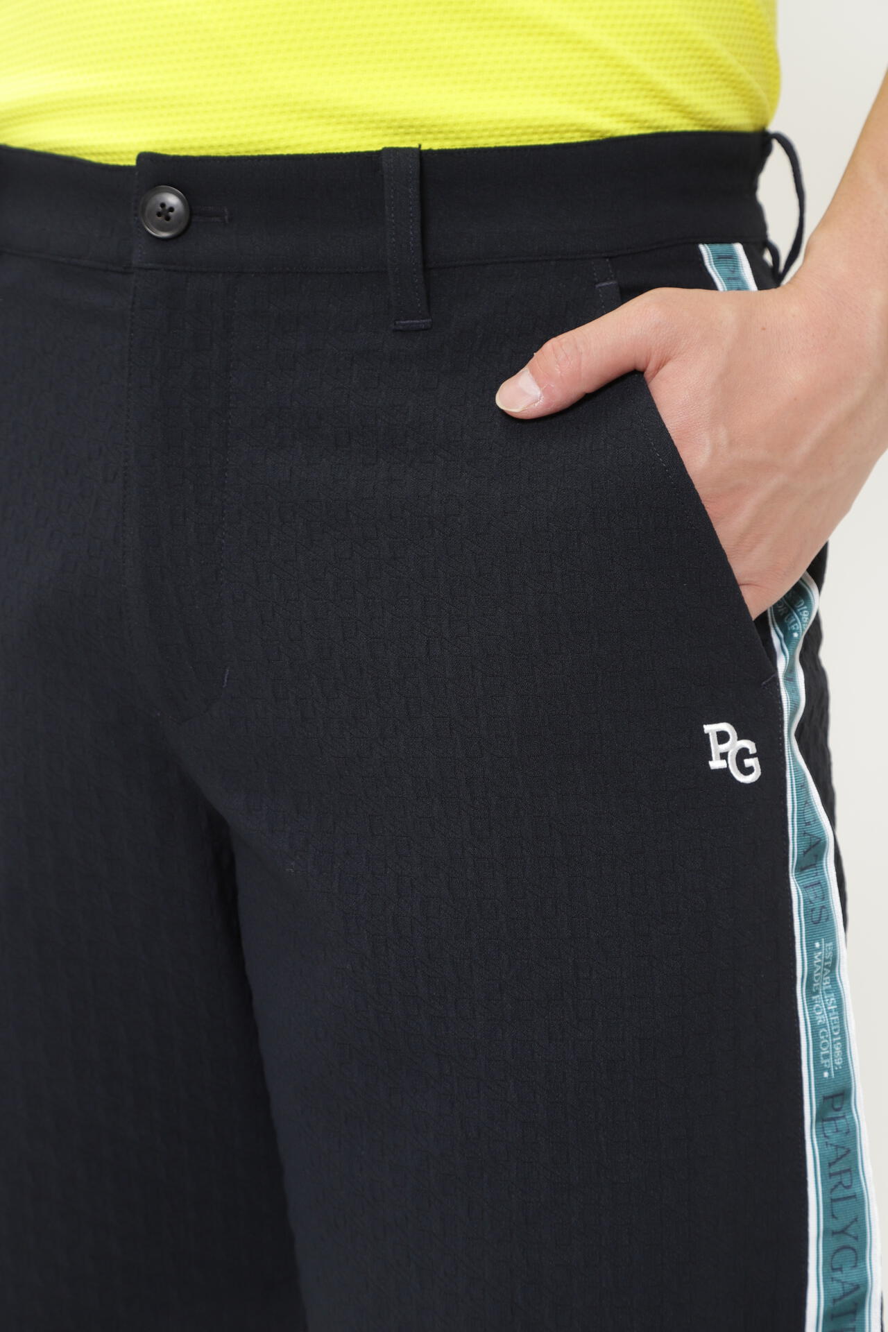 ポリエステルストレッチチドリジャガード ショートパンツ