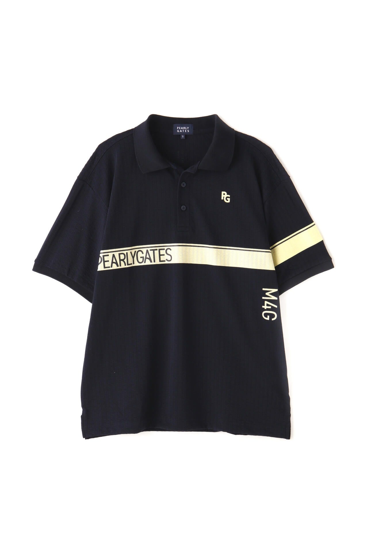 カノコサッカーストライプ DRY MASTER 半袖ポロシャツ <シャンパンゴールド><Relaxシリーズ>