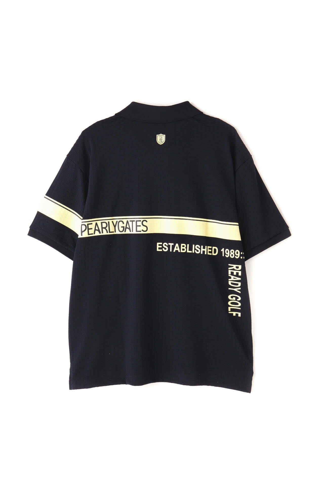 カノコサッカーストライプ DRY MASTER 半袖ポロシャツ <シャンパンゴールド><Relaxシリーズ>