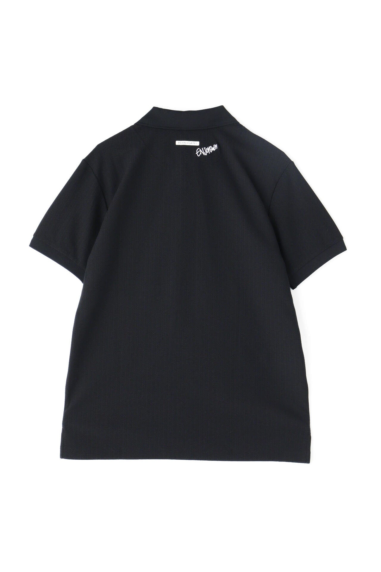 【公式オンライン限定】サッカー調ジャガード半袖ポロシャツ