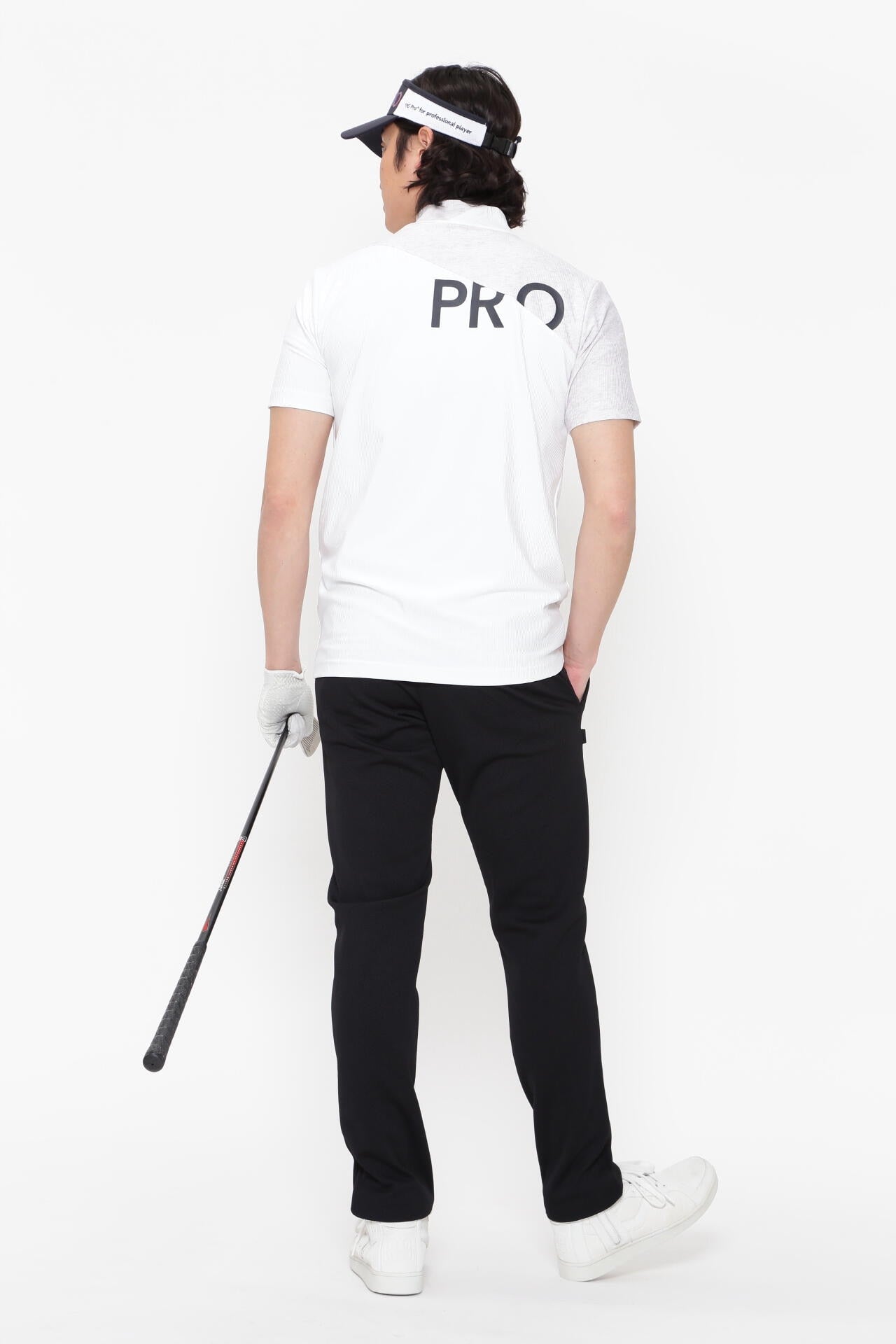 4WAYリップル半袖ハイネックカットソー <PGPRO>