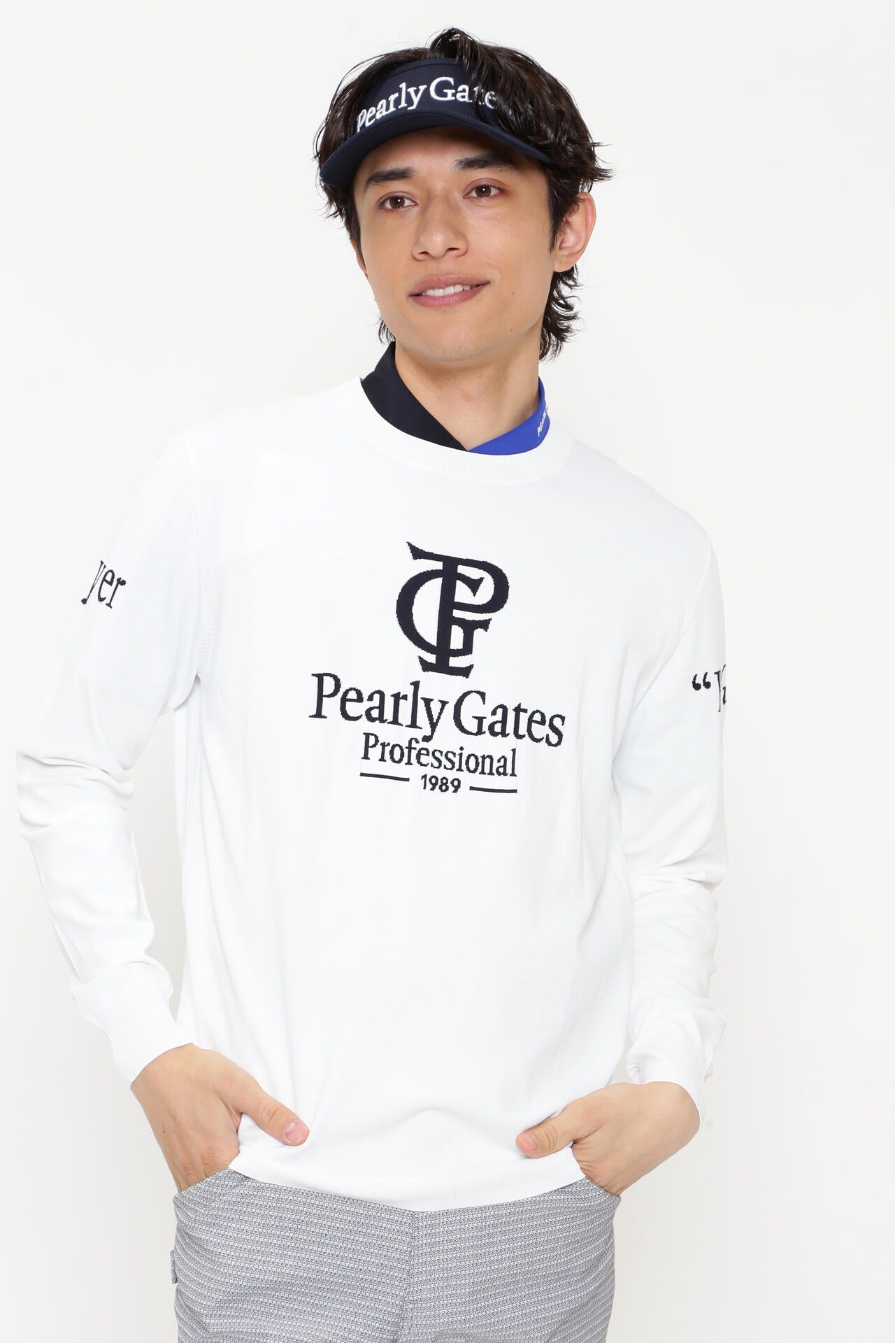 ELITE クルーネックニットプルオーバー <PGPRO>