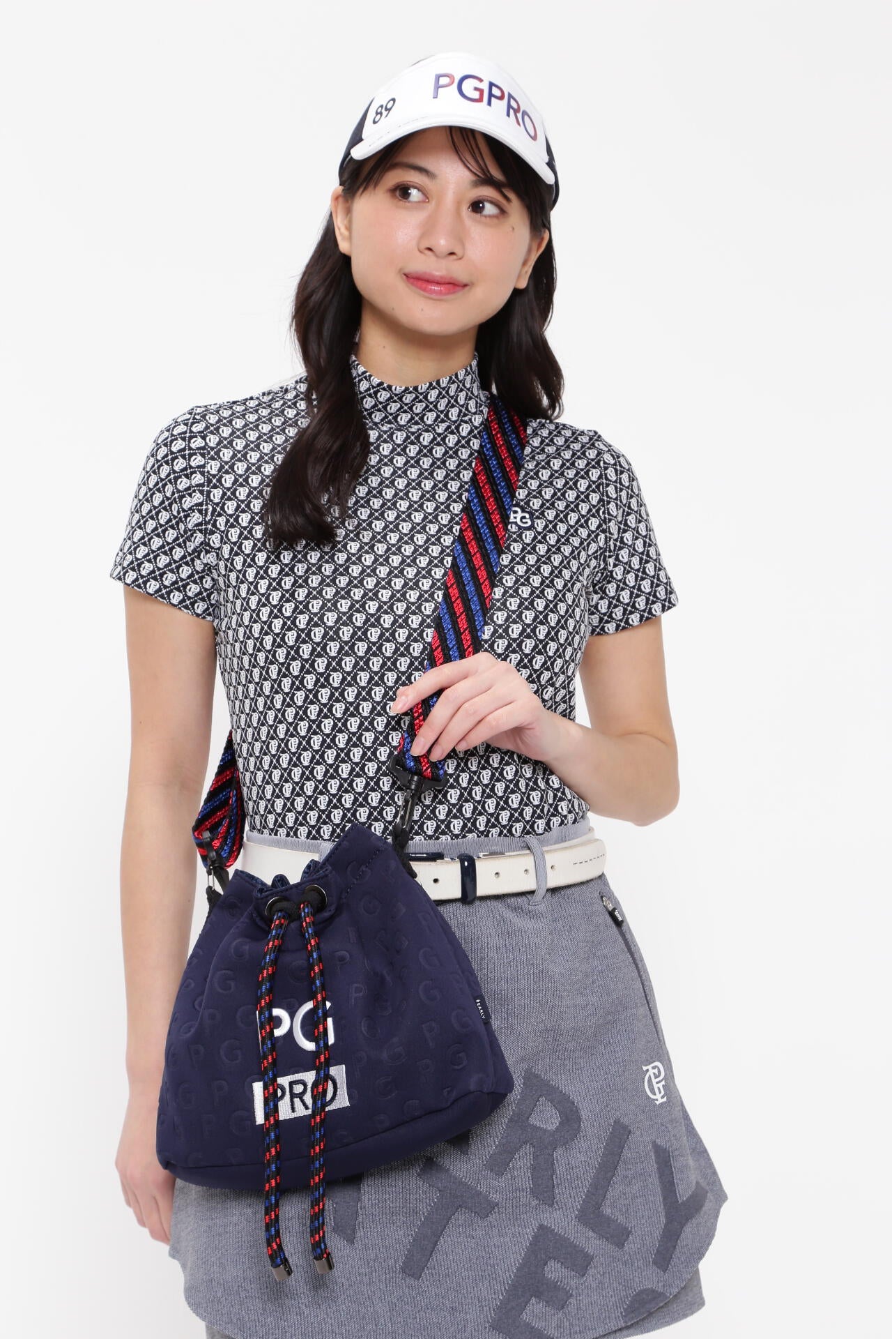 無地×トリコロゴカートバッグ (UNISEX) <PGPRO>