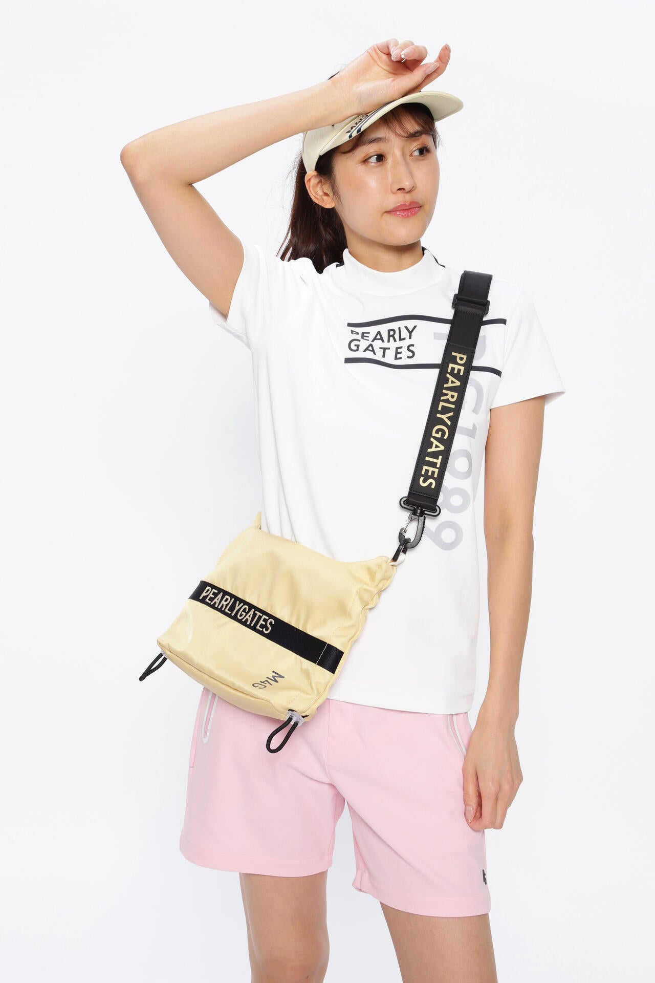 シャーリングカートバッグ (UNISEX) <シャンパンゴールド>