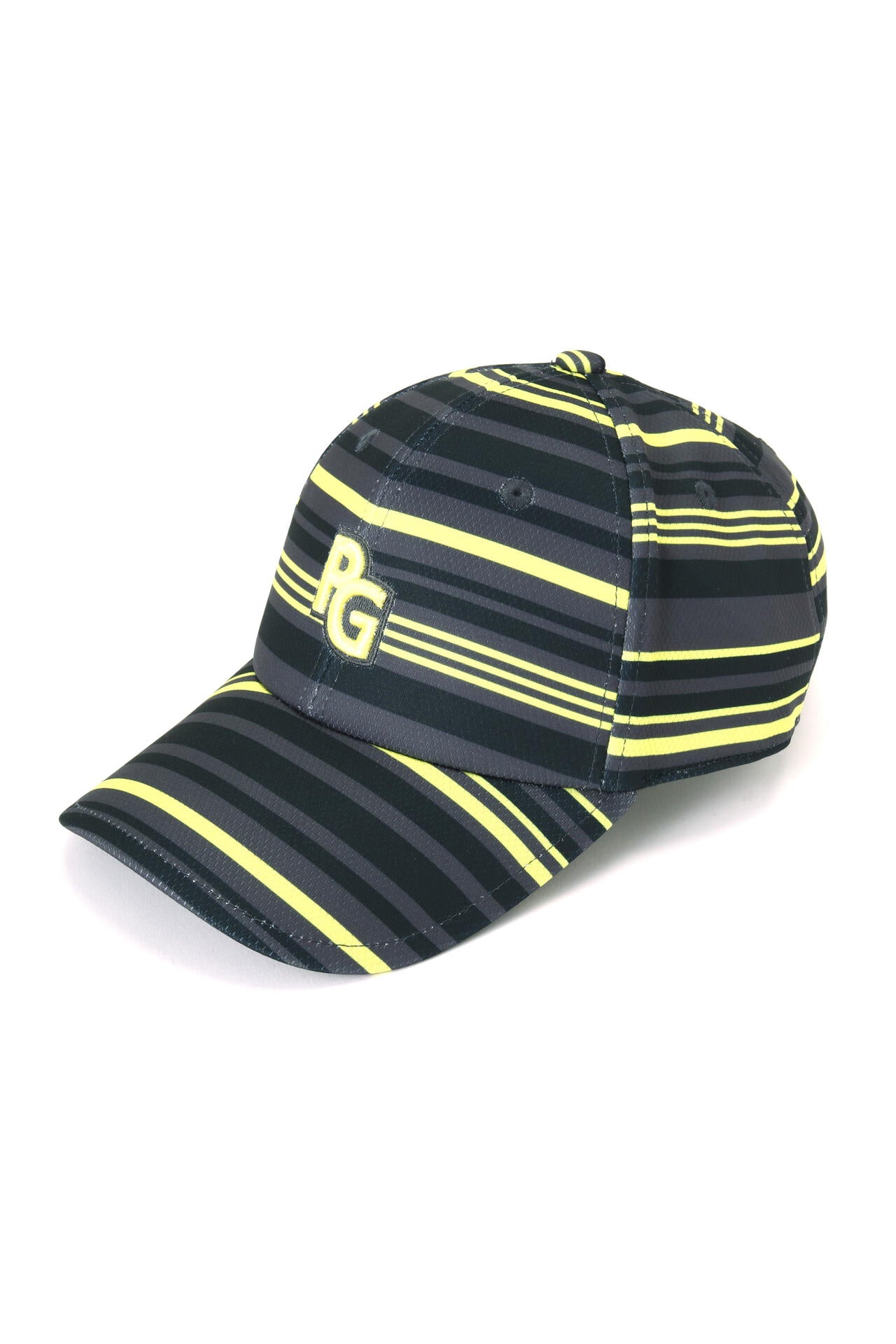 マルチボーダー柄 キャップ (UNISEX)
