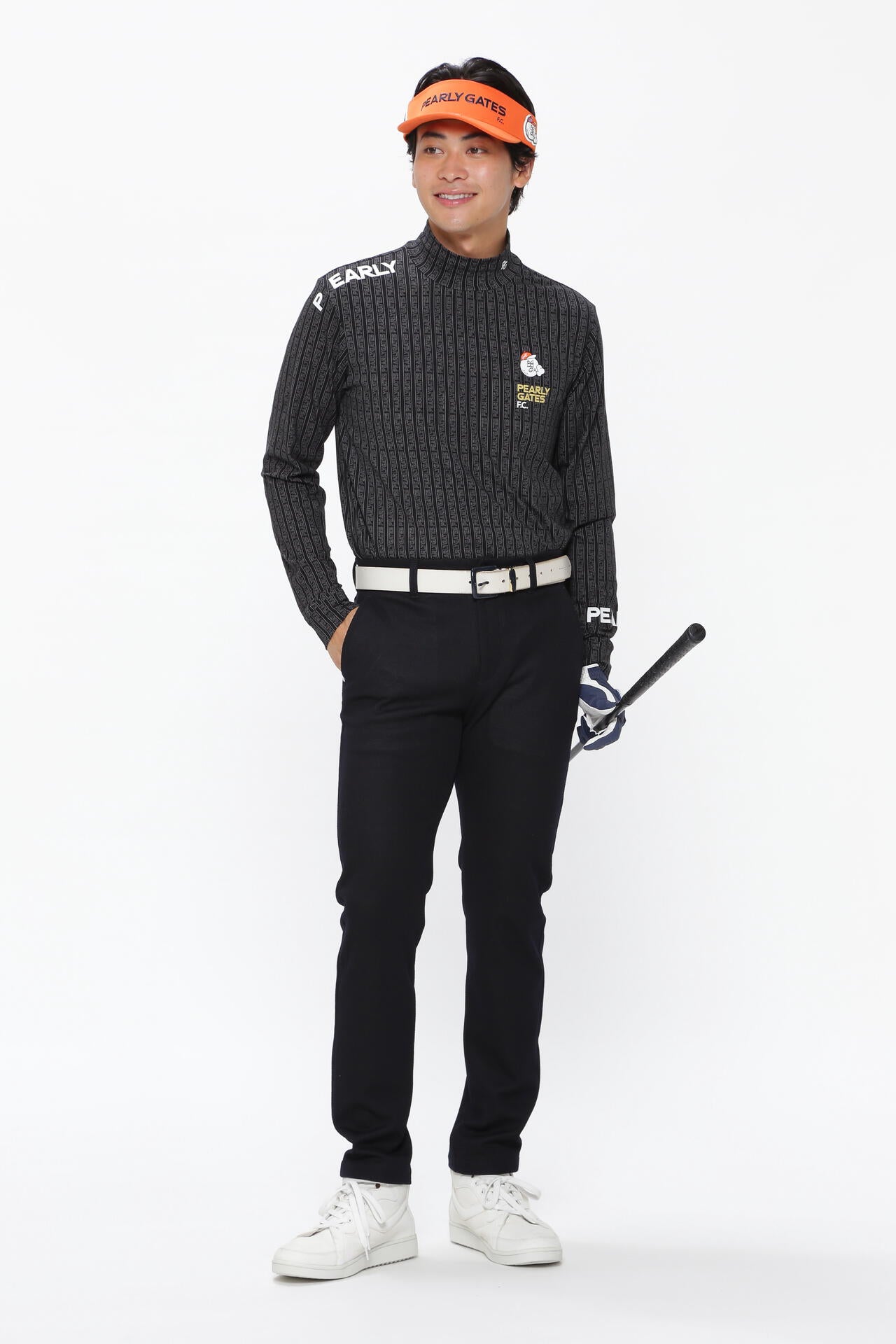 Pe/W メランジジャージ パンツ<ESSENTIAL SERIES>