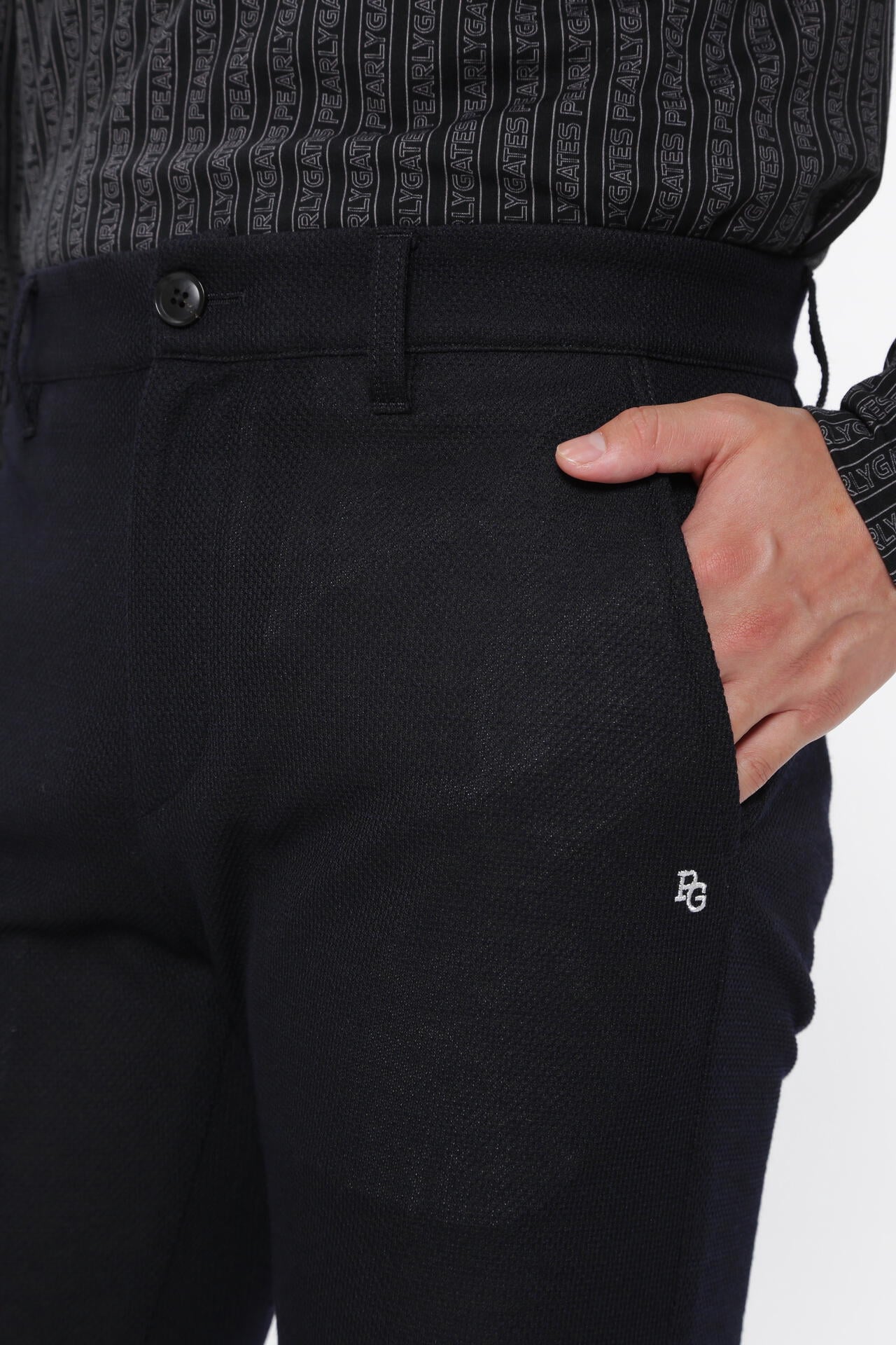 Pe/W メランジジャージ パンツ<ESSENTIAL SERIES>