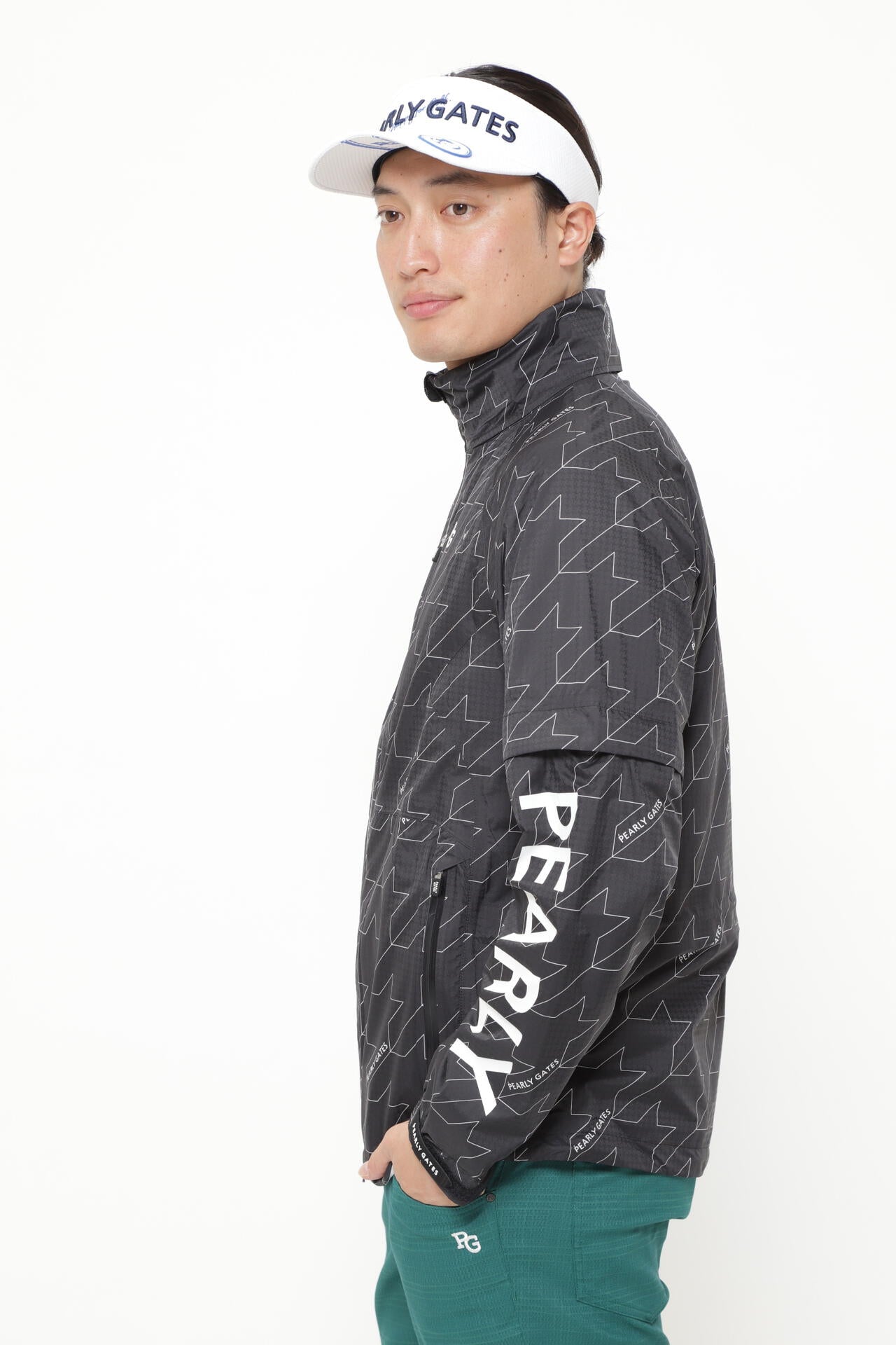 CRAFTEVO レインジャケット <ロゴ/千鳥柄> (MENS)