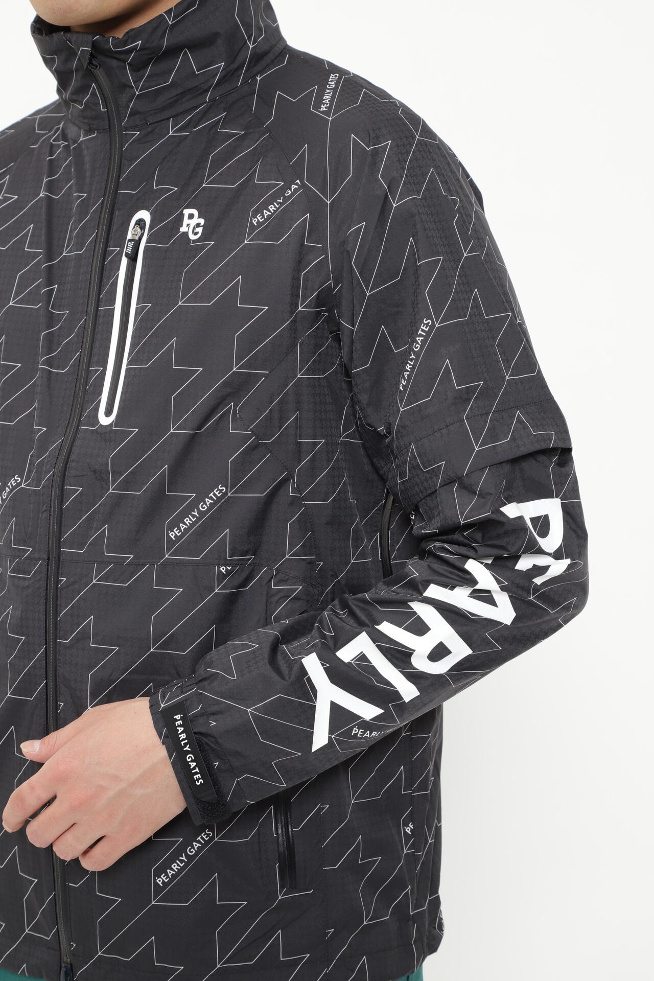 CRAFTEVO レインジャケット <ロゴ/千鳥柄> (MENS)