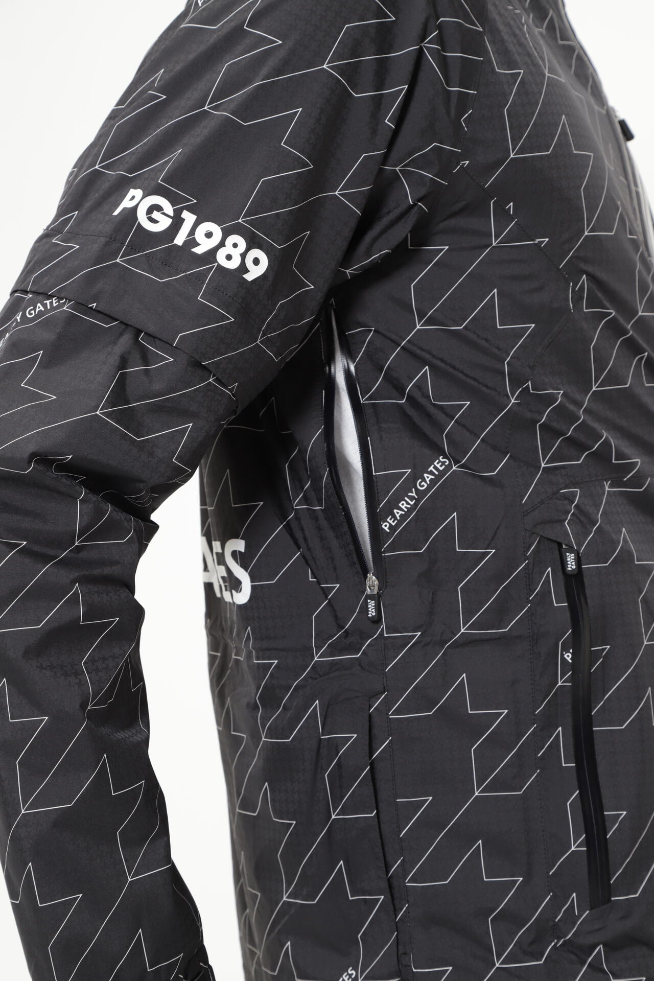 CRAFTEVO レインジャケット <ロゴ/千鳥柄> (MENS)