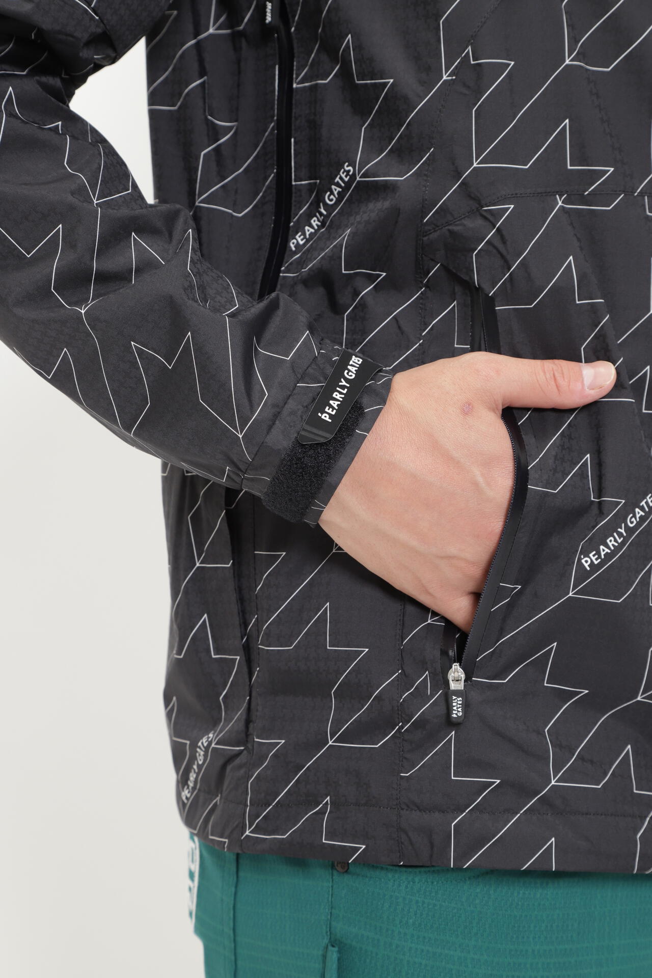 CRAFTEVO レインジャケット <ロゴ/千鳥柄> (MENS)