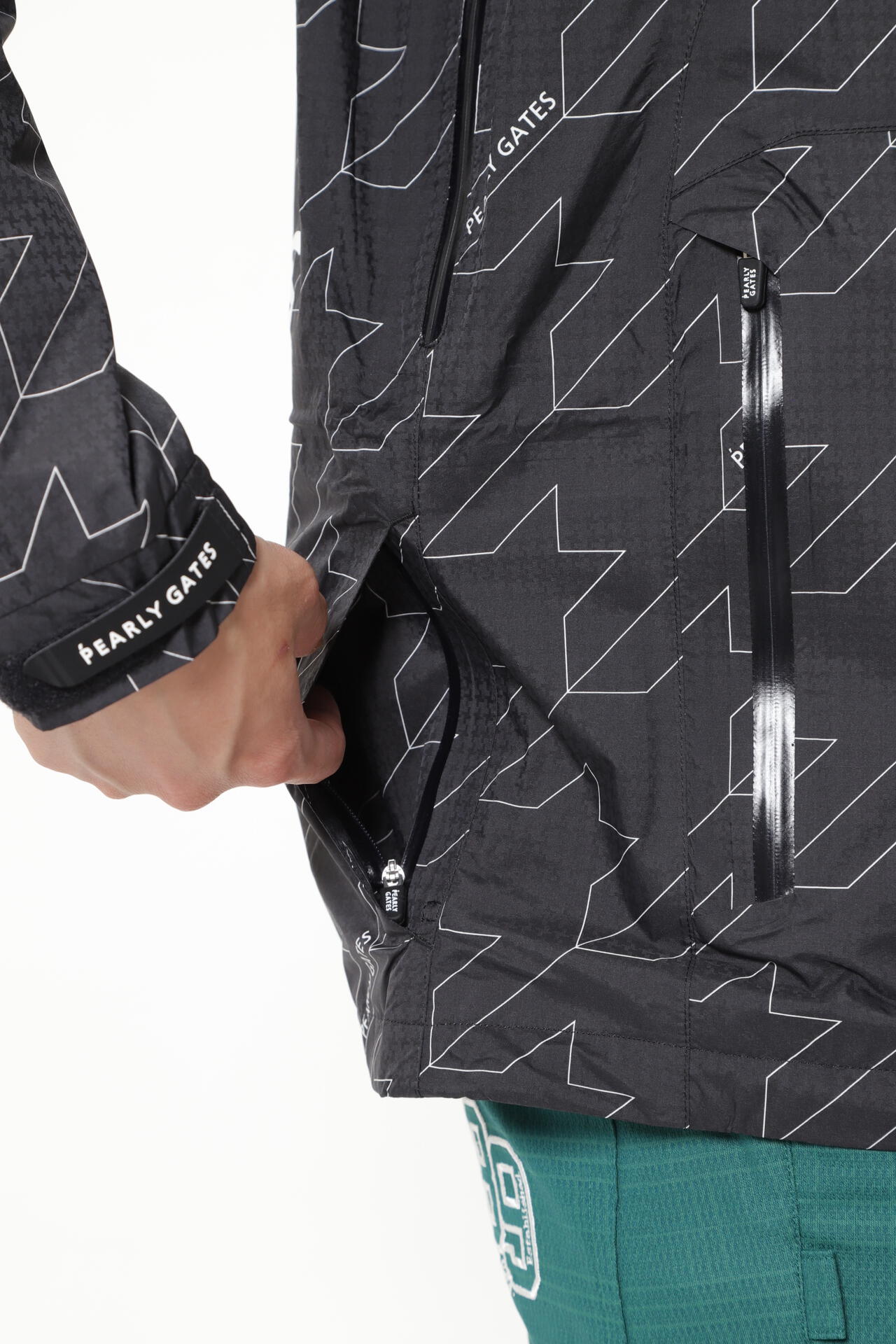 CRAFTEVO レインジャケット <ロゴ/千鳥柄> (MENS)