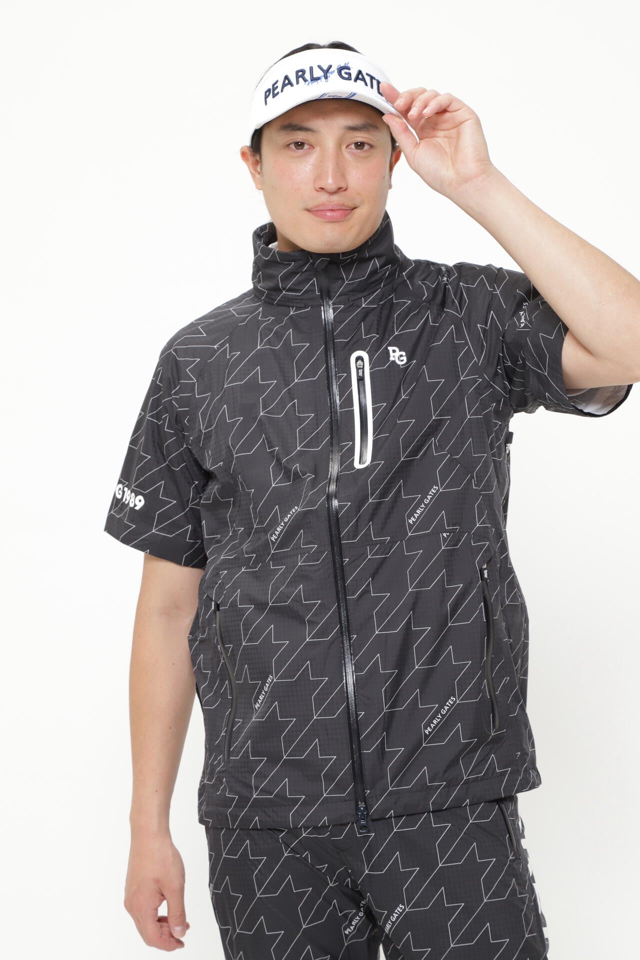 CRAFTEVO レインジャケット <ロゴ/千鳥柄> (MENS)