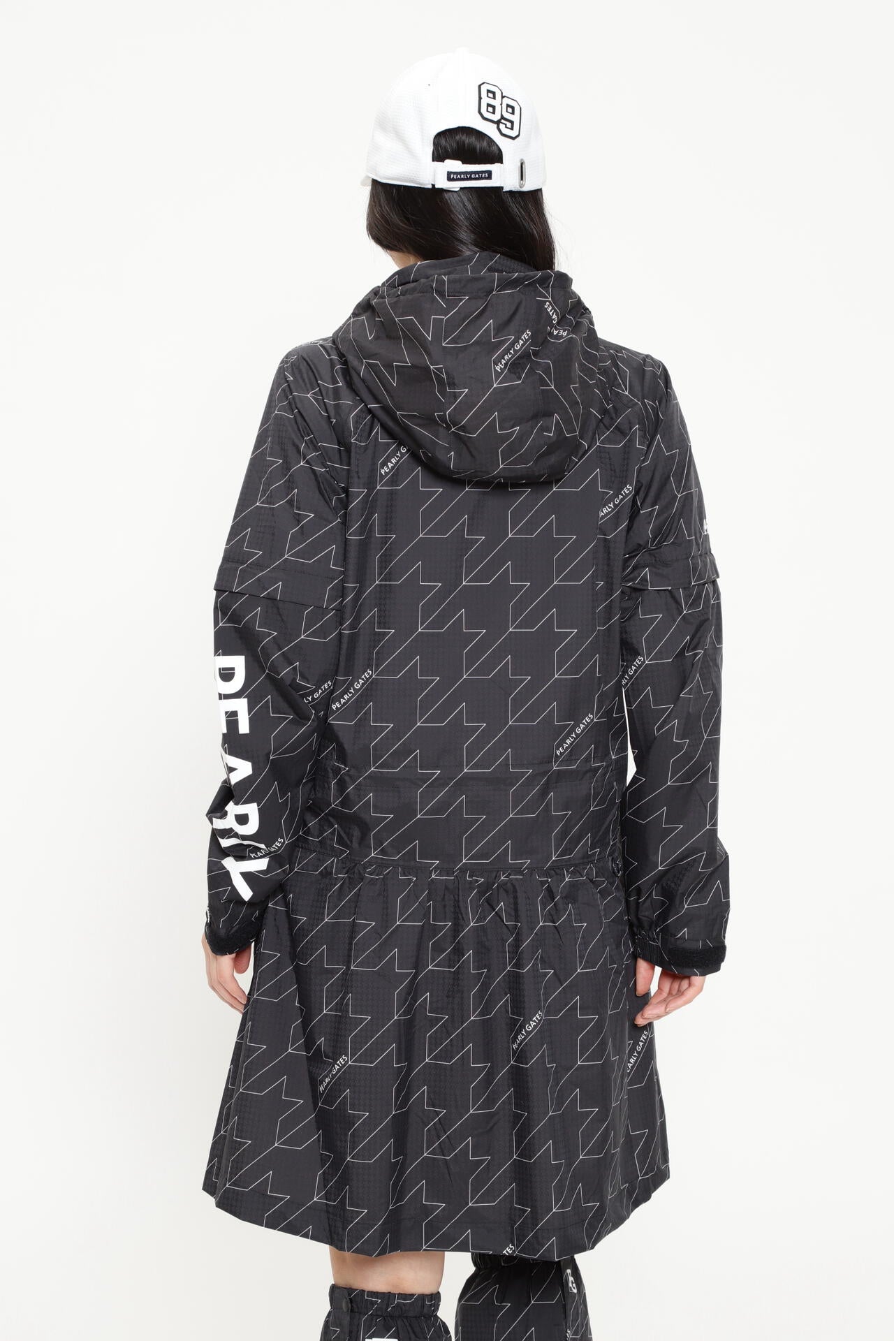 CRAFTEVO レインコート <ロゴ/千鳥柄> (LADIES)