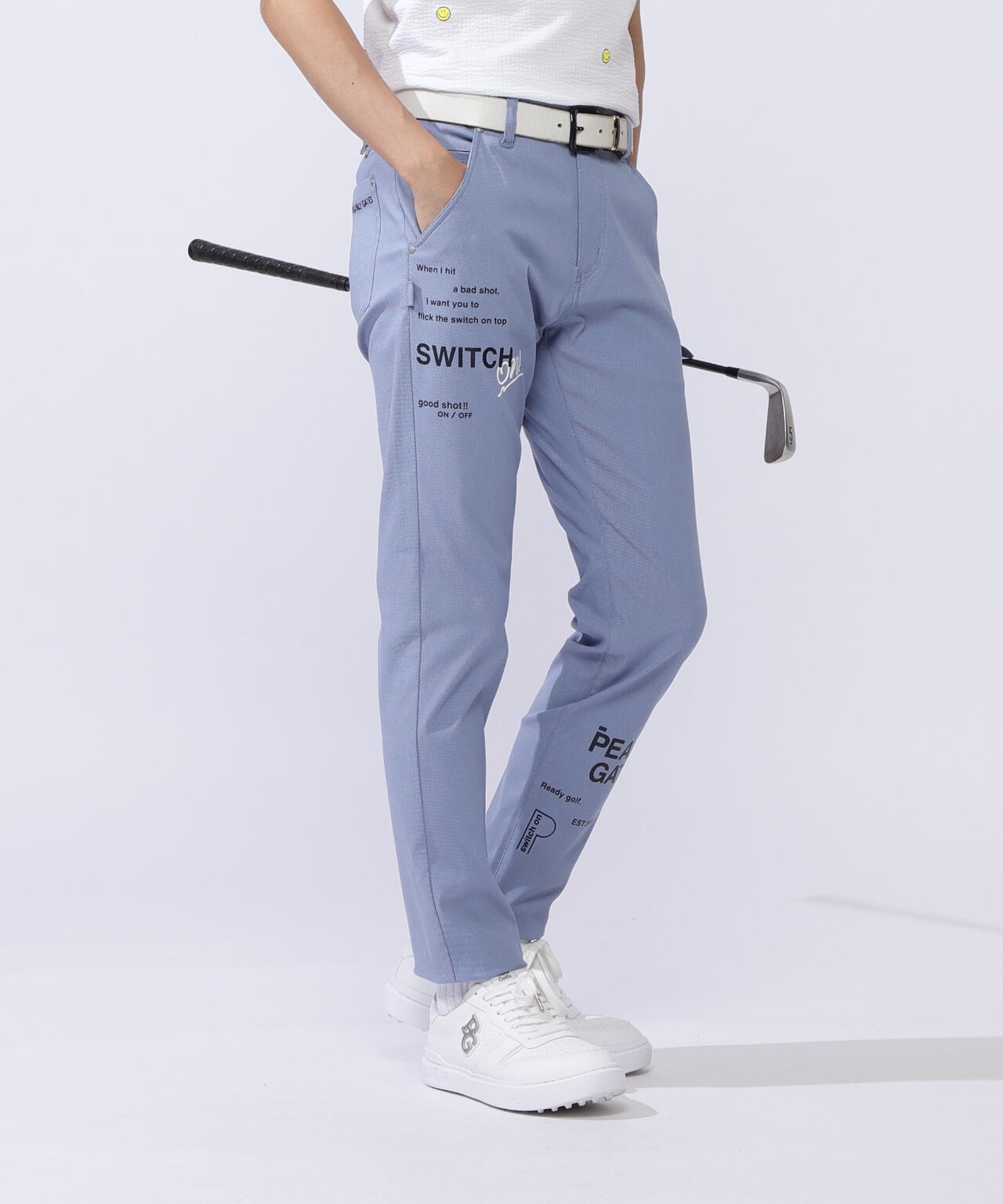 ストレッチ綾目ドビー/ストレッチデニム EXストレッチvision 5ポケットパンツ