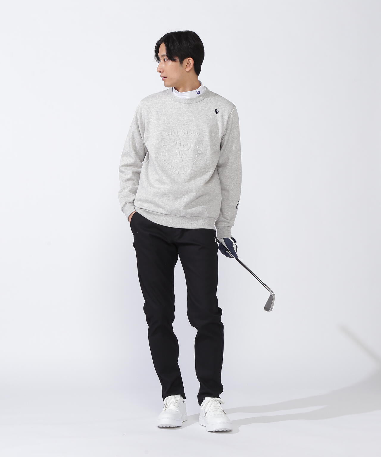 C/Peダンボールクルーネックプルオーバー
