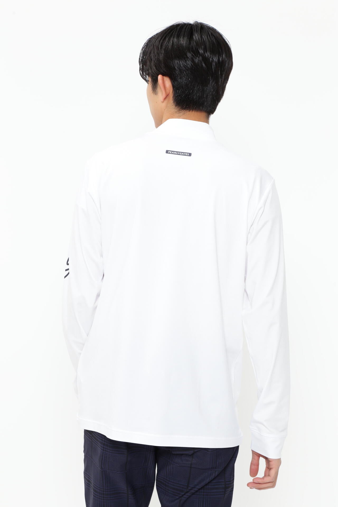 【PG BODY】E/ベアカノコ長袖モックネックカットソー