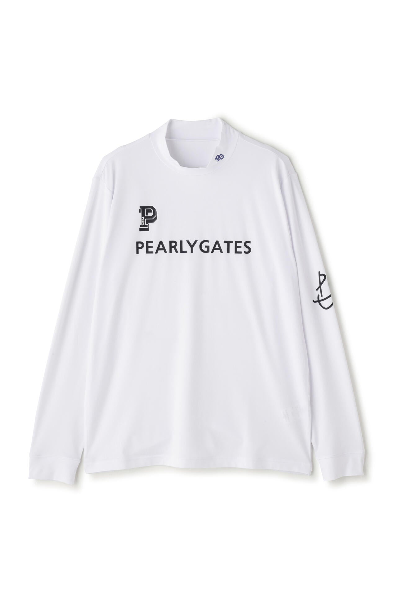 【PG BODY】E/ベアカノコ長袖モックネックカットソー