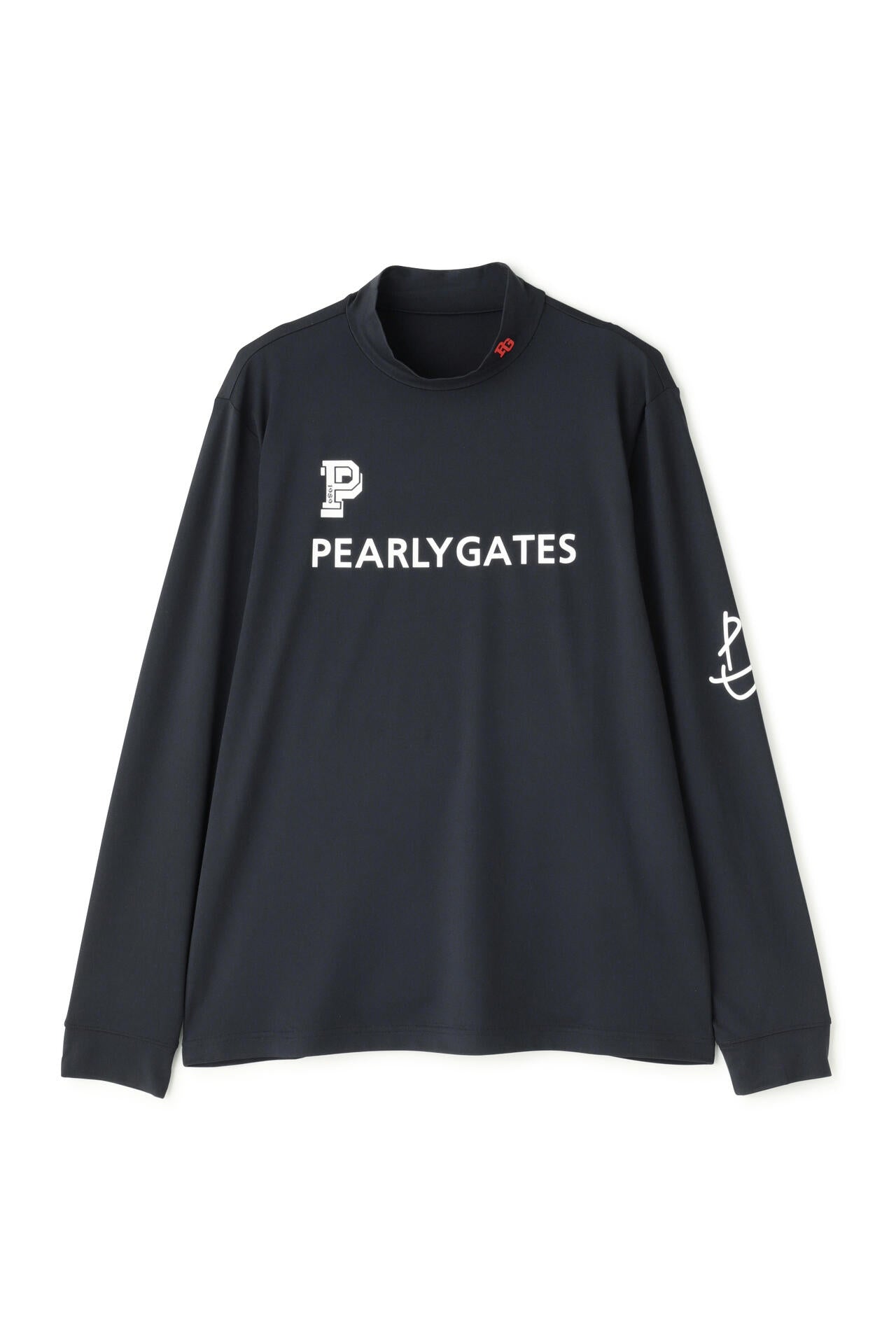 【PG BODY】E/ベアカノコ長袖モックネックカットソー