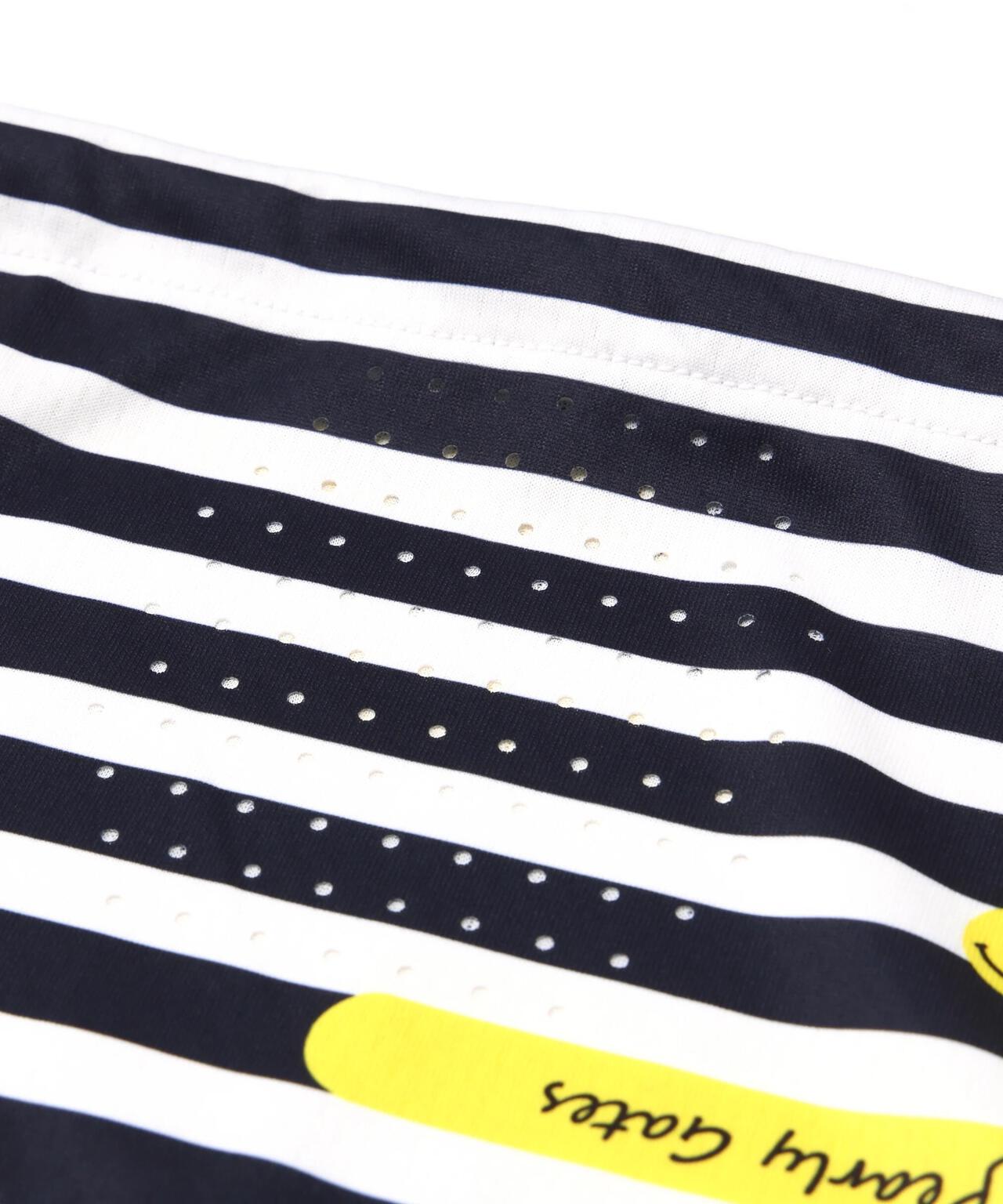 UVカットネックガード <PG SMILEボーダー柄> (UNISEX)