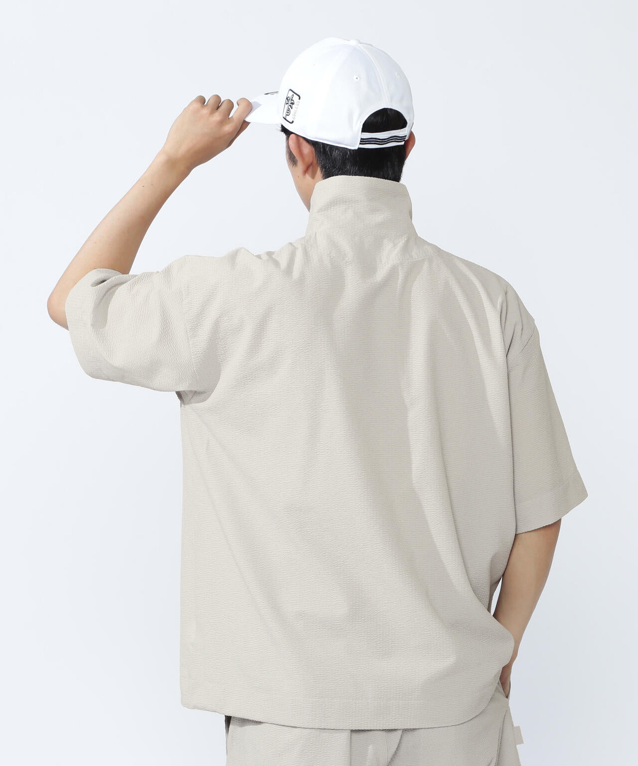 プライムフレックス×DotAir半袖ハーフジップ