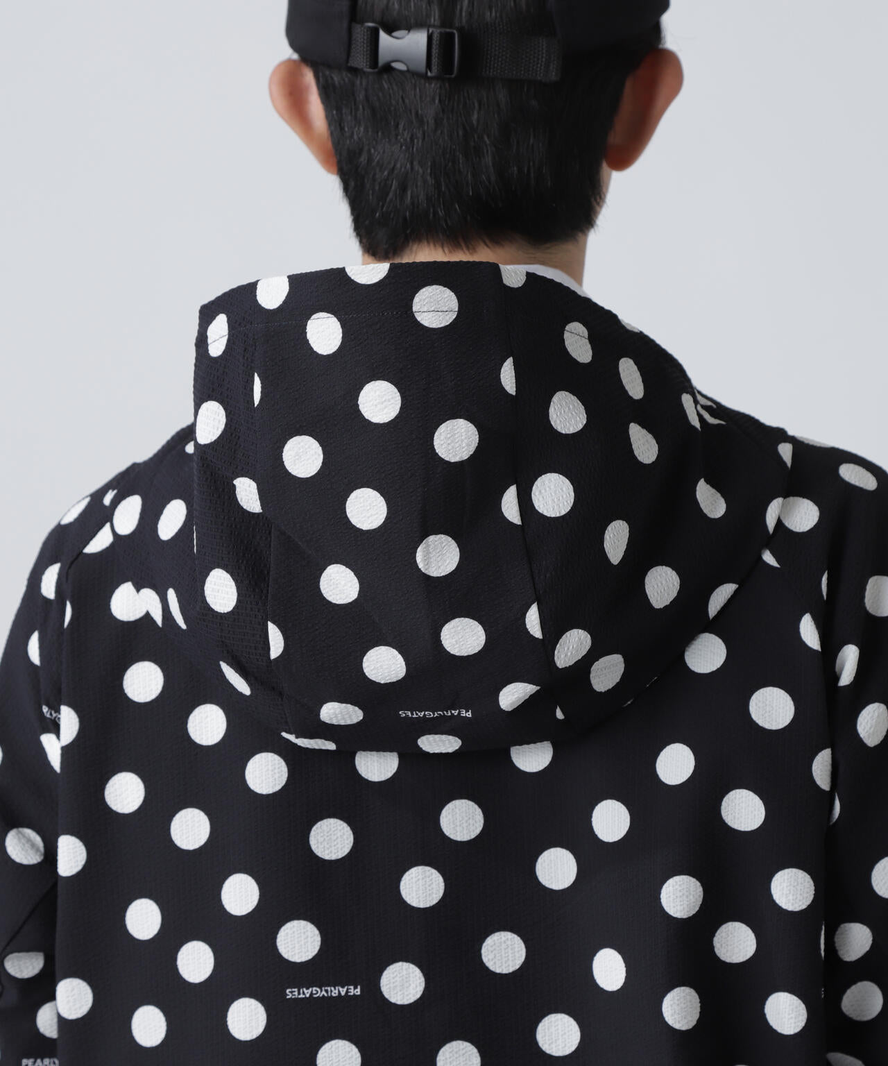 Peストレッチサッカー フルジップフーディ <ランダムドット柄>